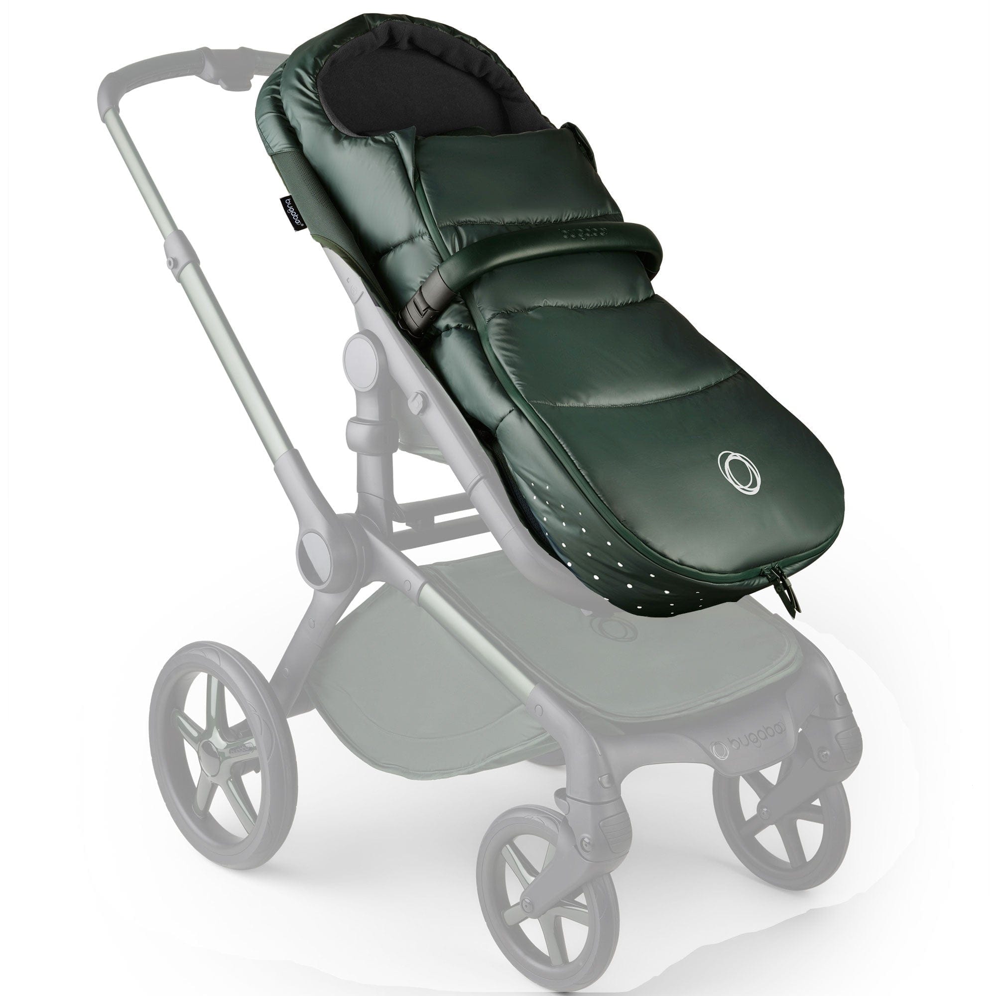 Bugaboo Noir Limited Edition Footmuff in Midnight Green