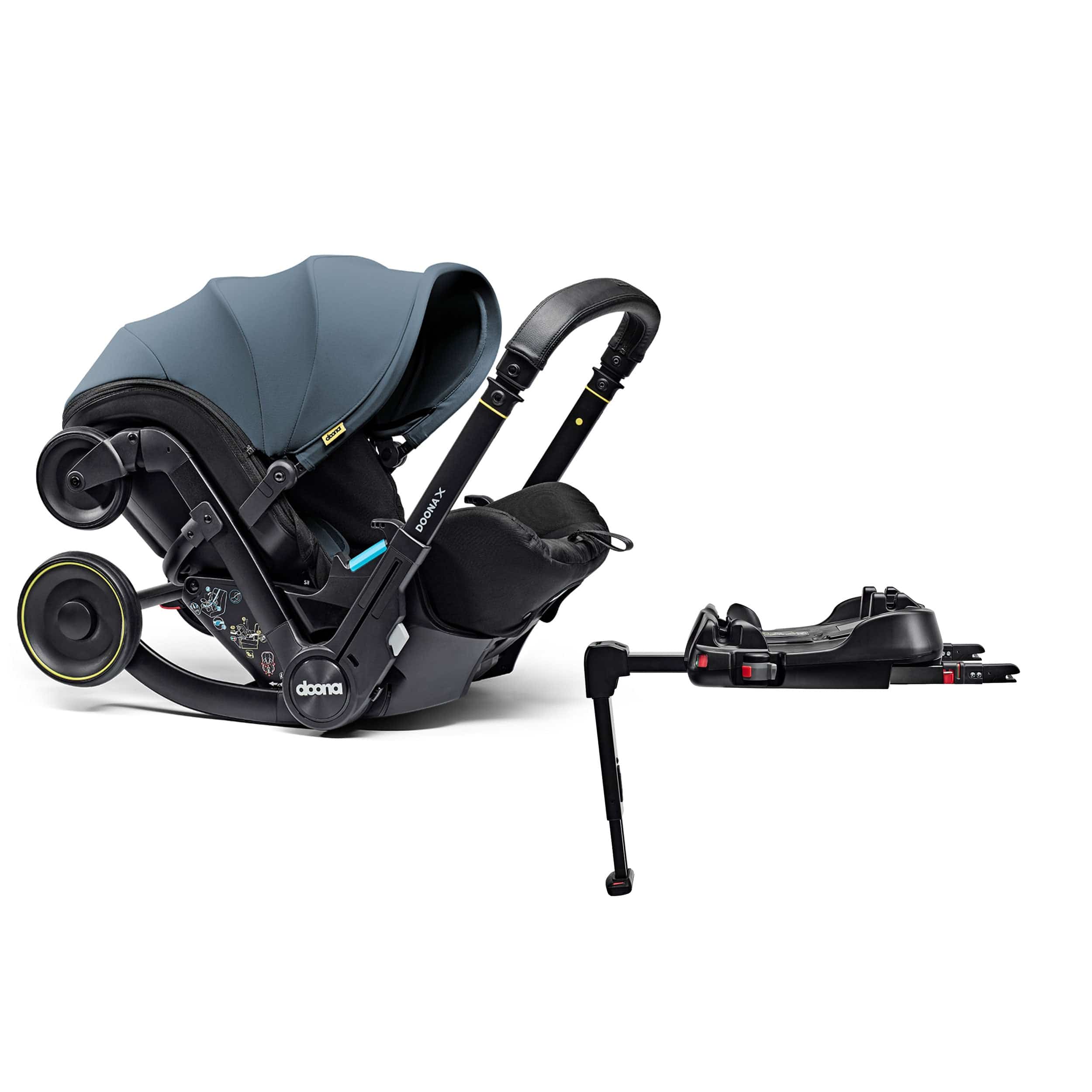 Doona X Infant Car Seat Stroller X Isofix Base Ocean Blue