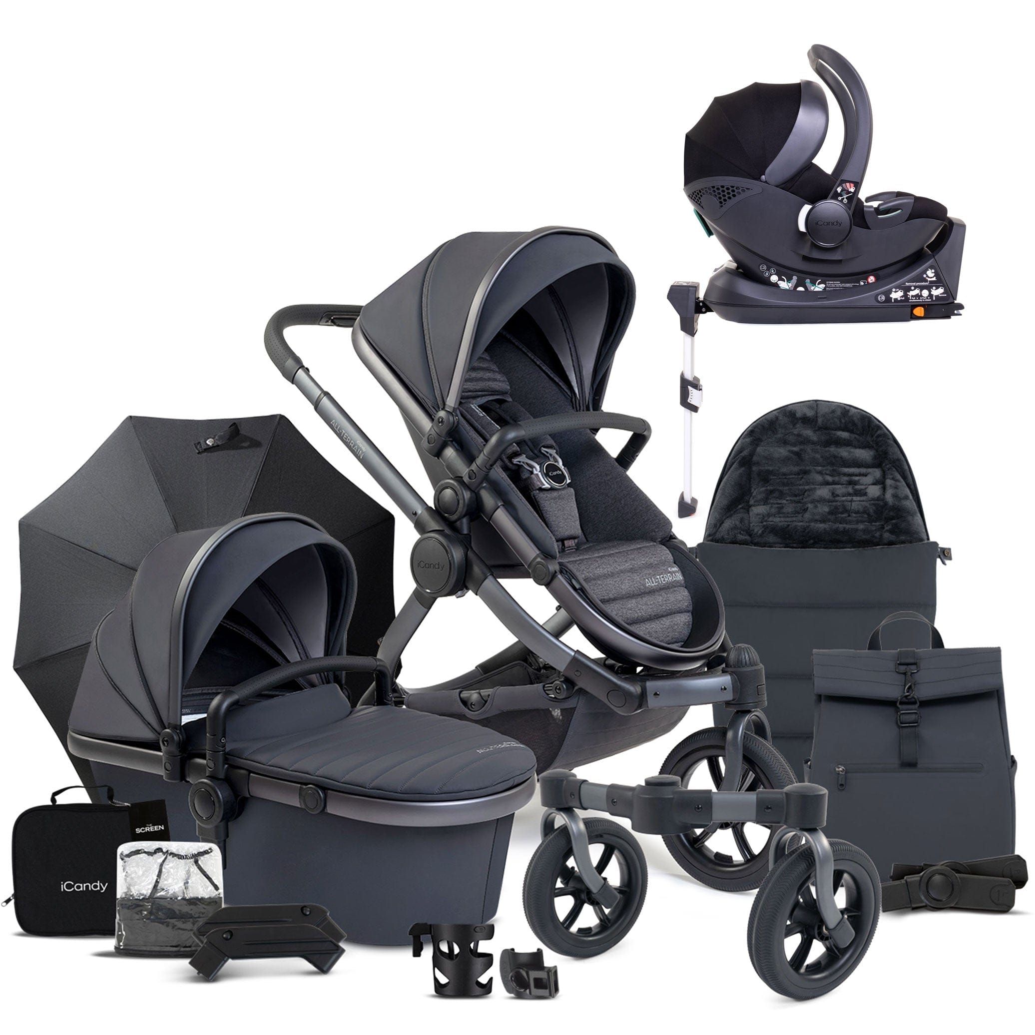 Icandy 3 in 1 travel system best sale