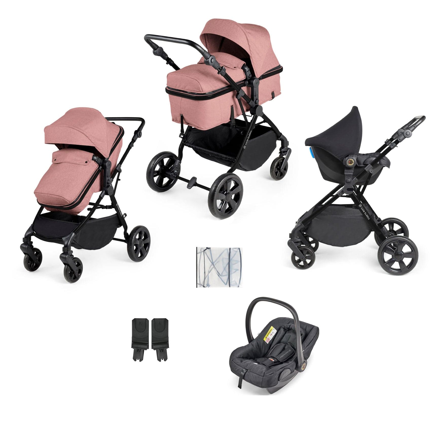 Tutti bambini pram outlet pink