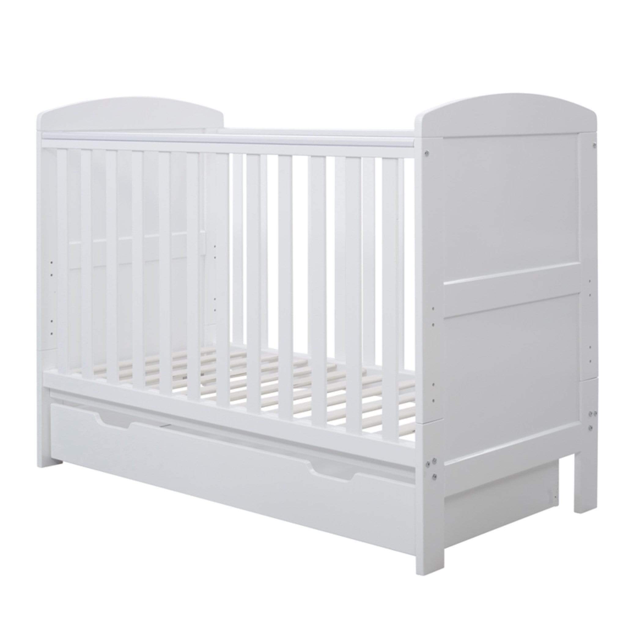 Mini cot bed with drawer hotsell