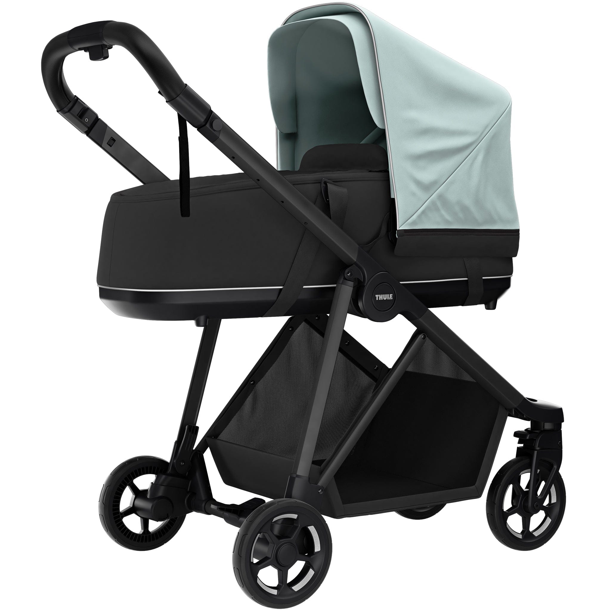 Thule Shine Alaska Blue with Bassinet Baby Co