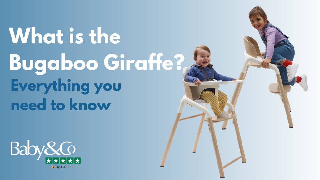 What is the Bugaboo Giraffe? Everything you need to know about the  sustainable highchair