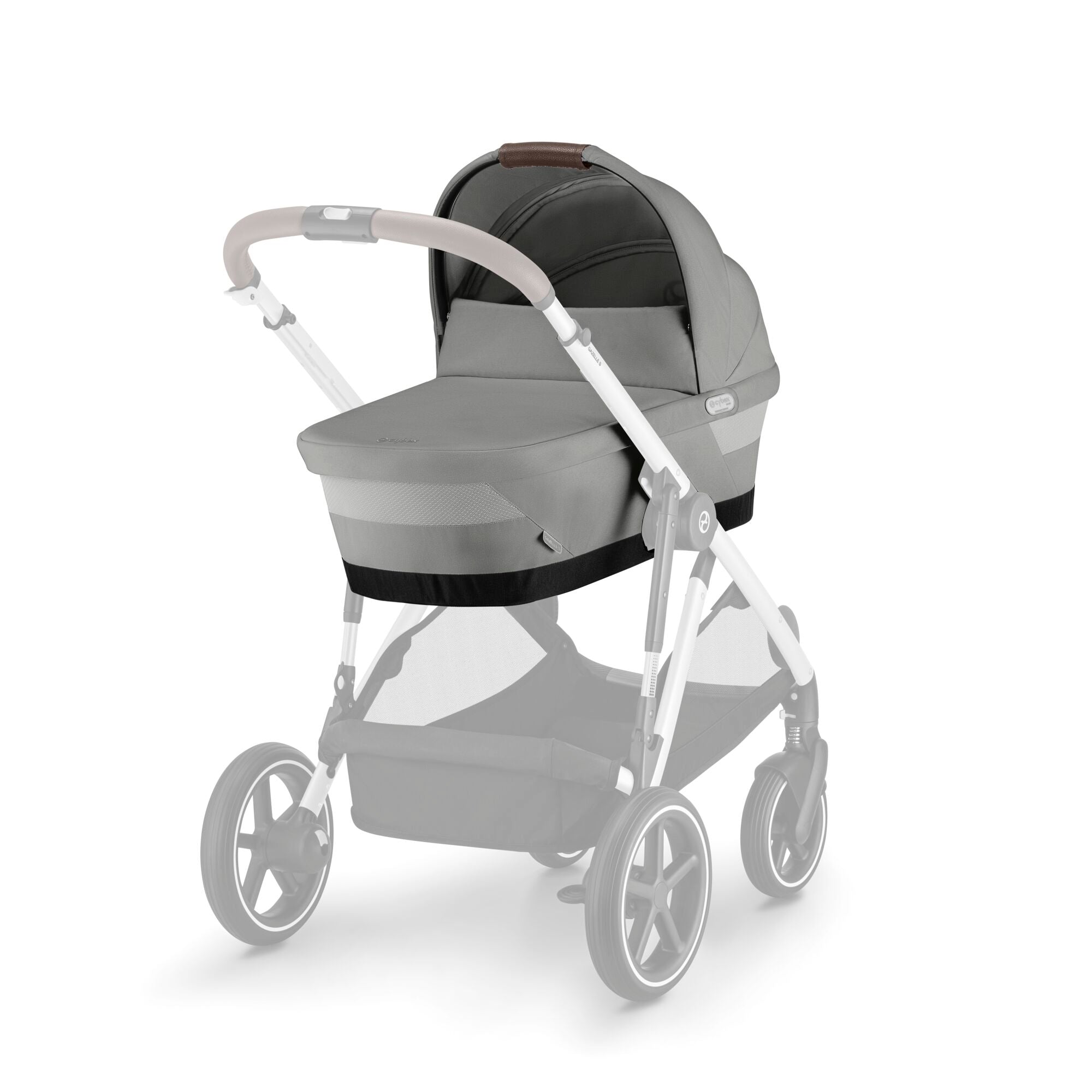 Cybex Gazelle S Cot in Stone Grey