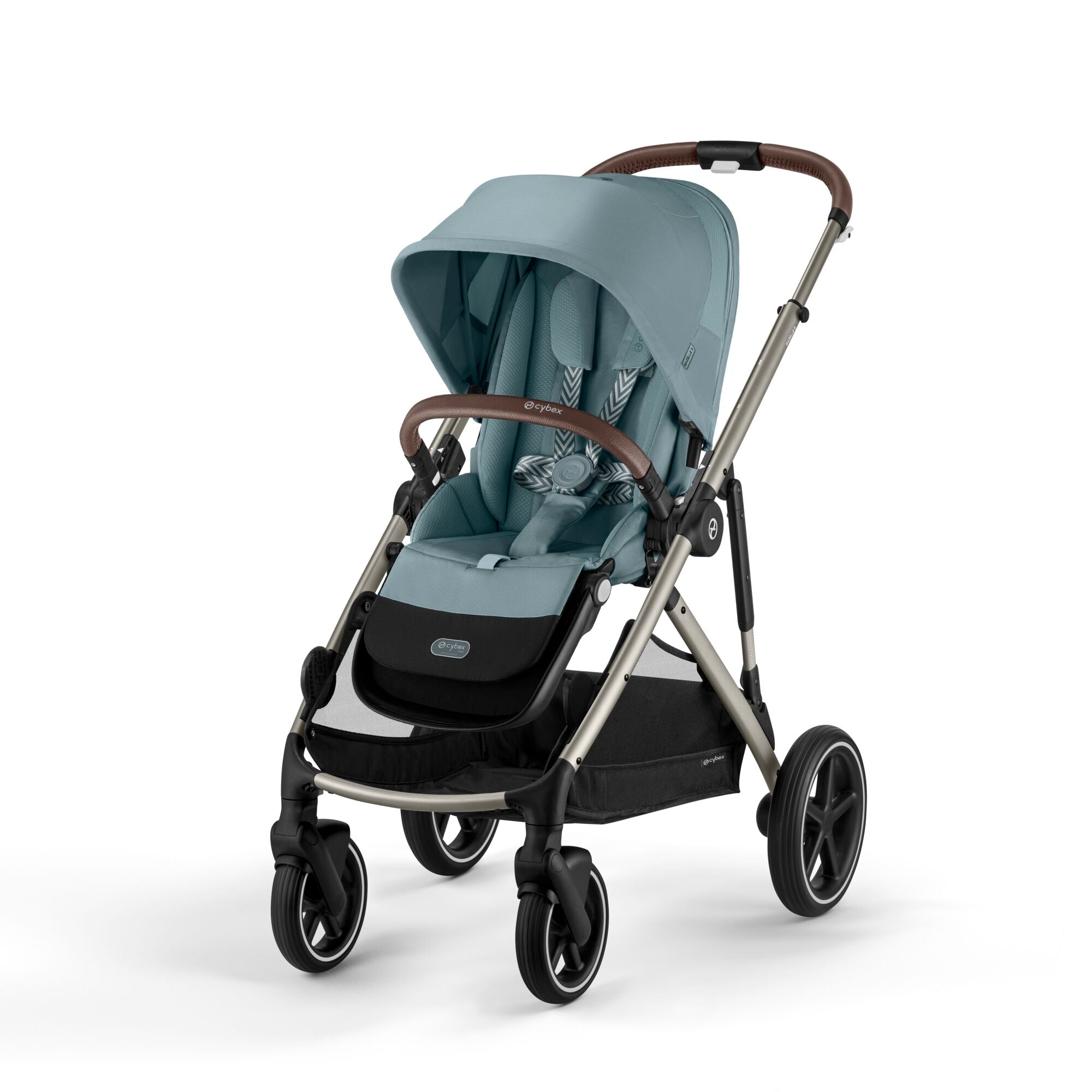 Cybex Gazelle S Comfort Bundle in Taupe/Stormy Blue