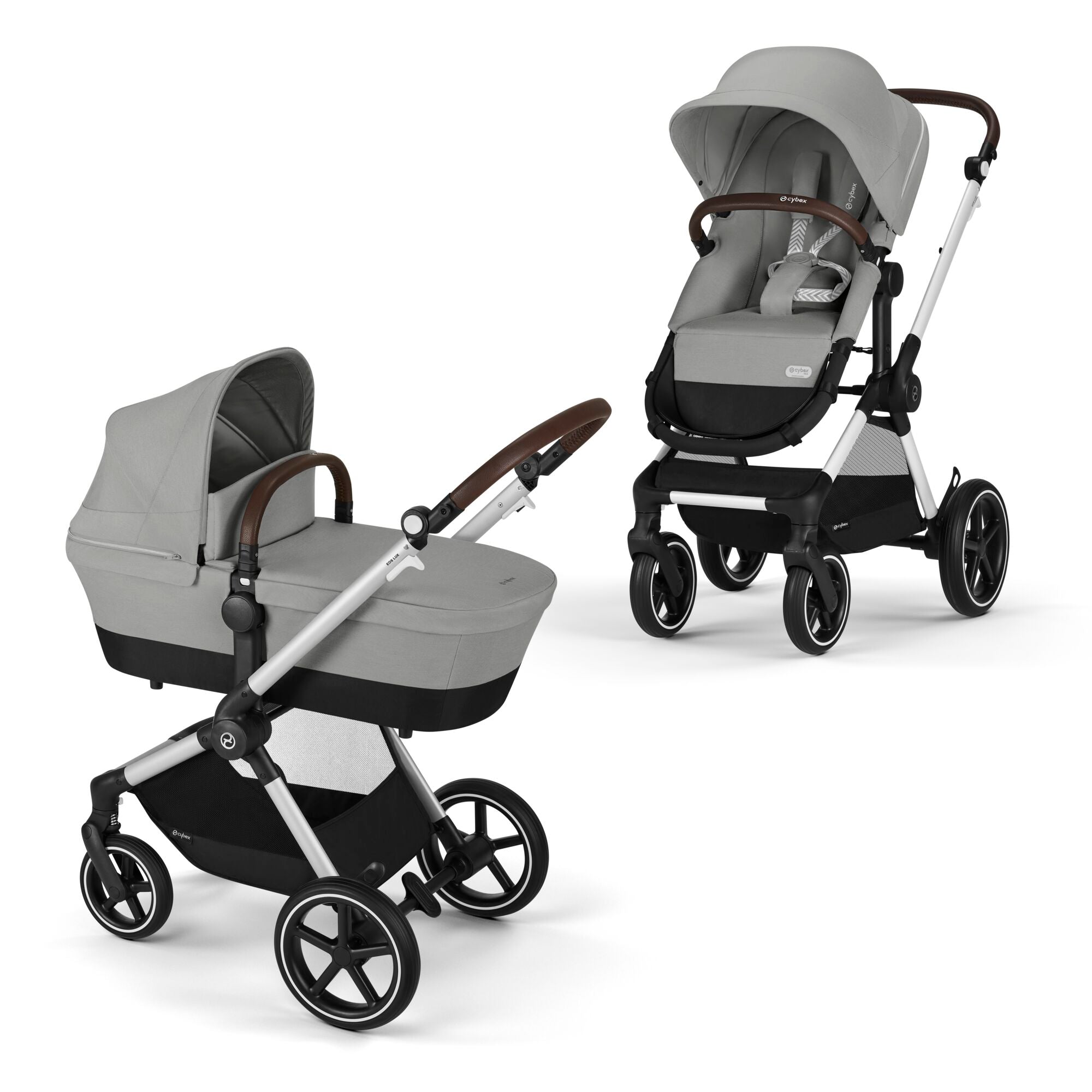 Cybex Eos Lux Stroller in Stone Grey