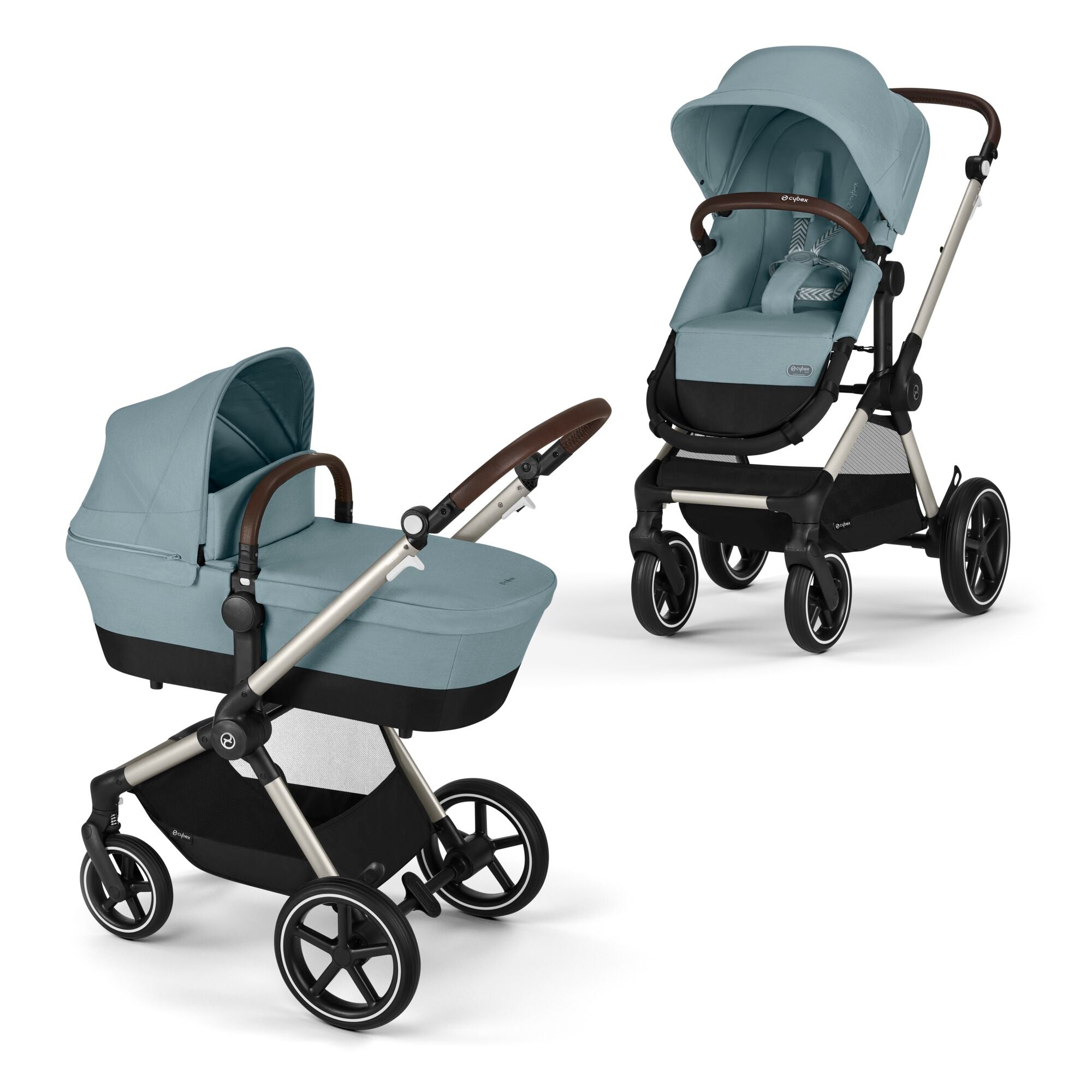 Cybex Eos Lux Stroller in Stormy Blue