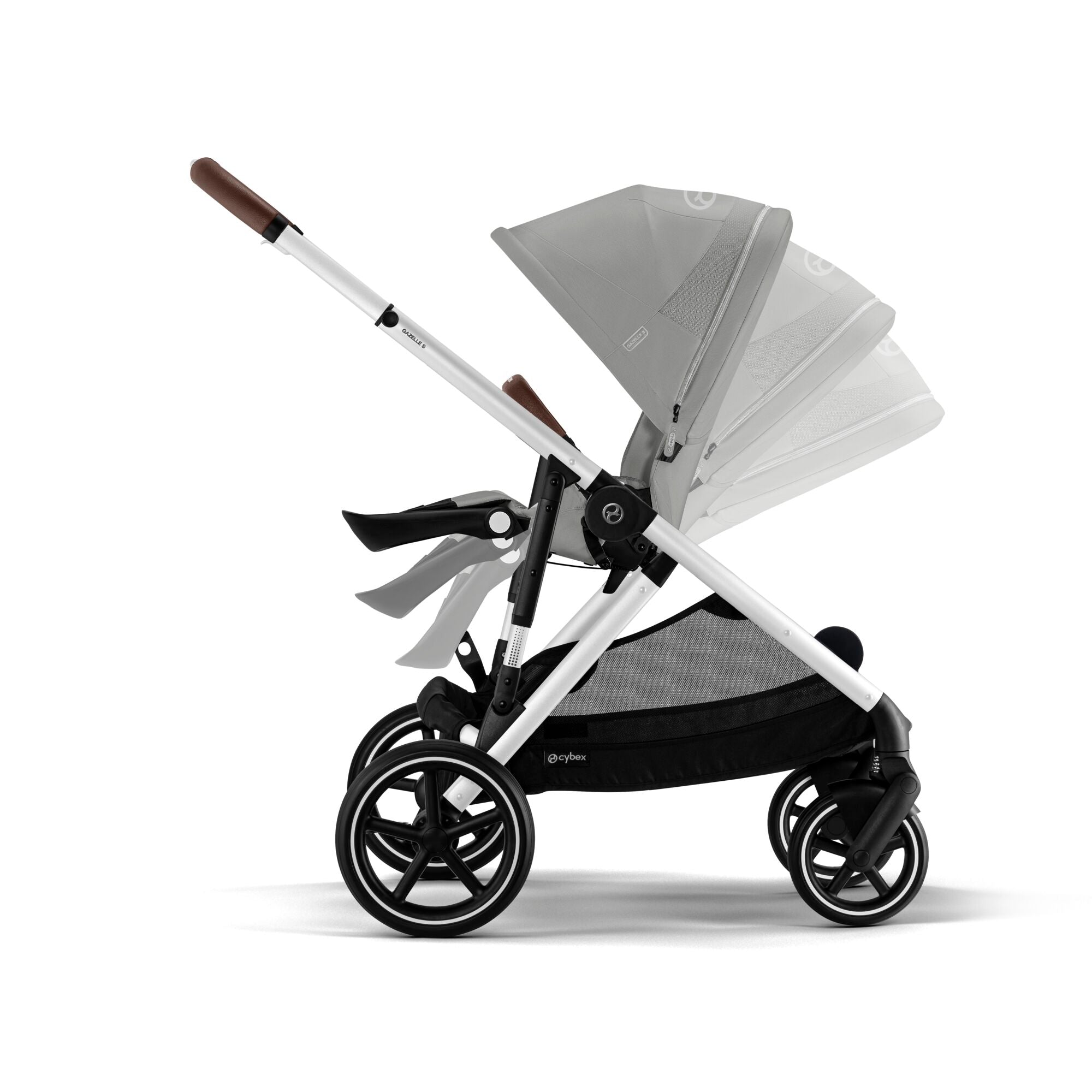 Cybex Gazelle S Comfort Bundle in Silver/Stone Grey