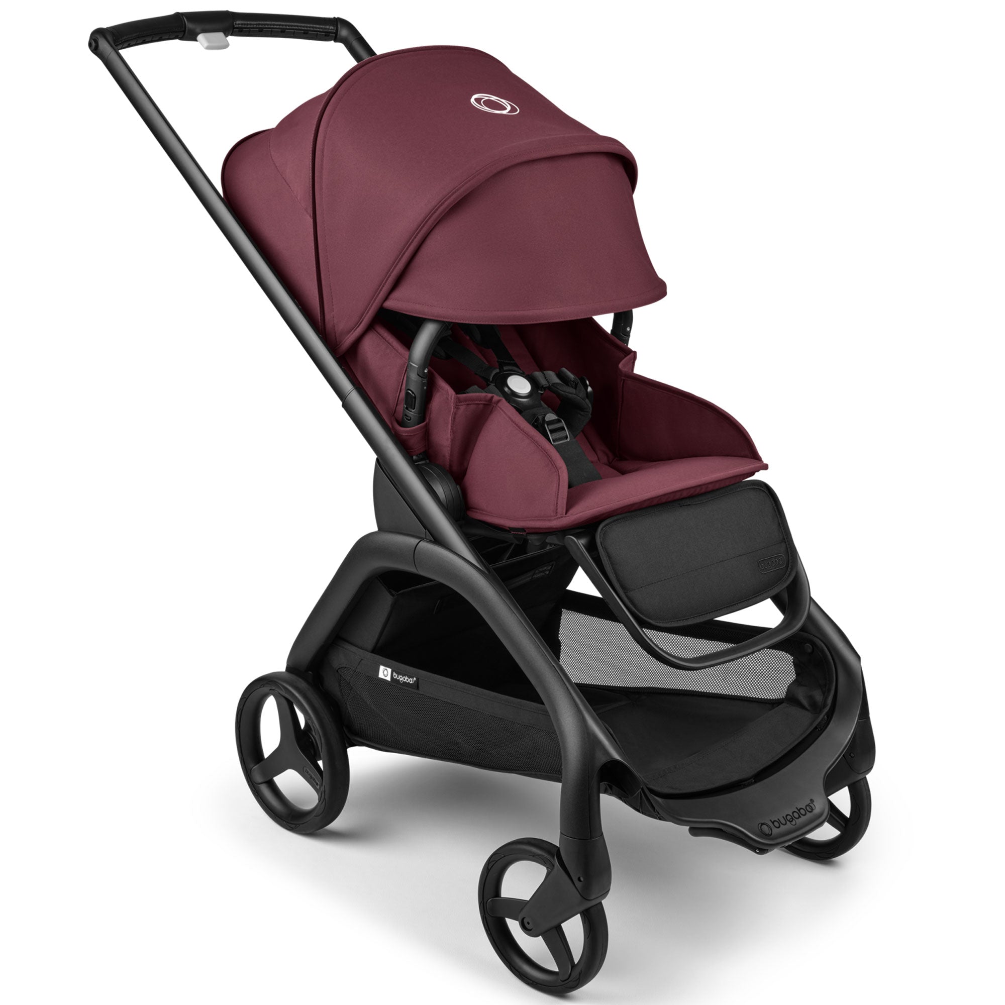 Bugaboo Dragonfly Essential Bundle - Black/Dark Cherry