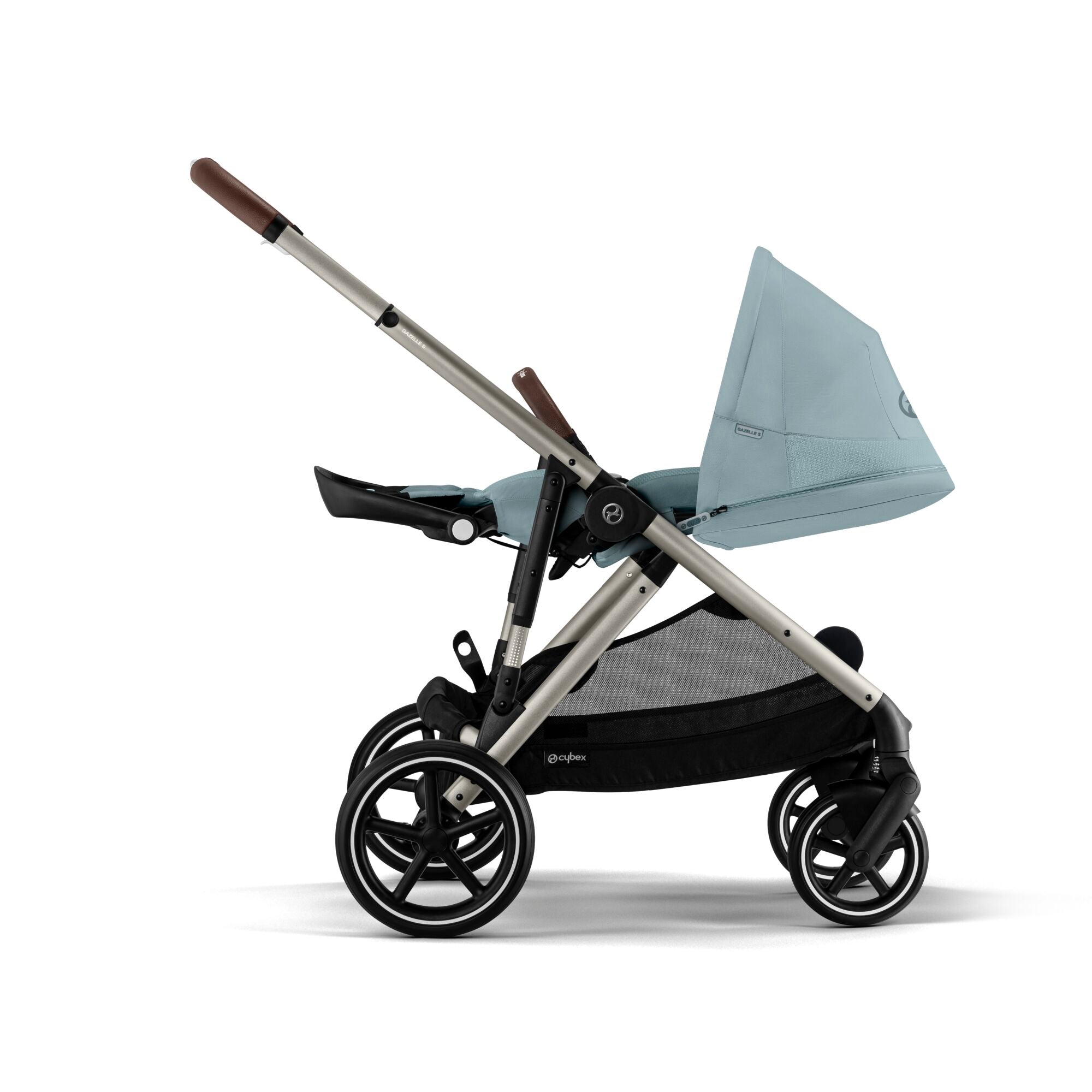 Cybex Gazelle S Comfort Bundle in Taupe/Stormy Blue