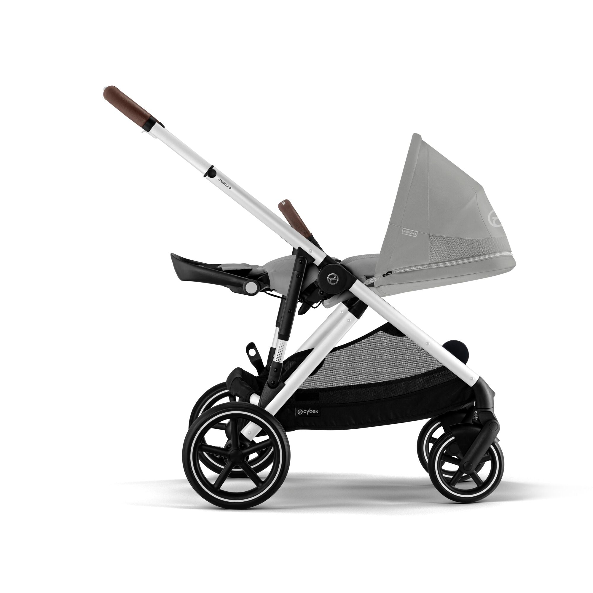 Cybex Gazelle S Comfort Bundle in Silver/Stone Grey