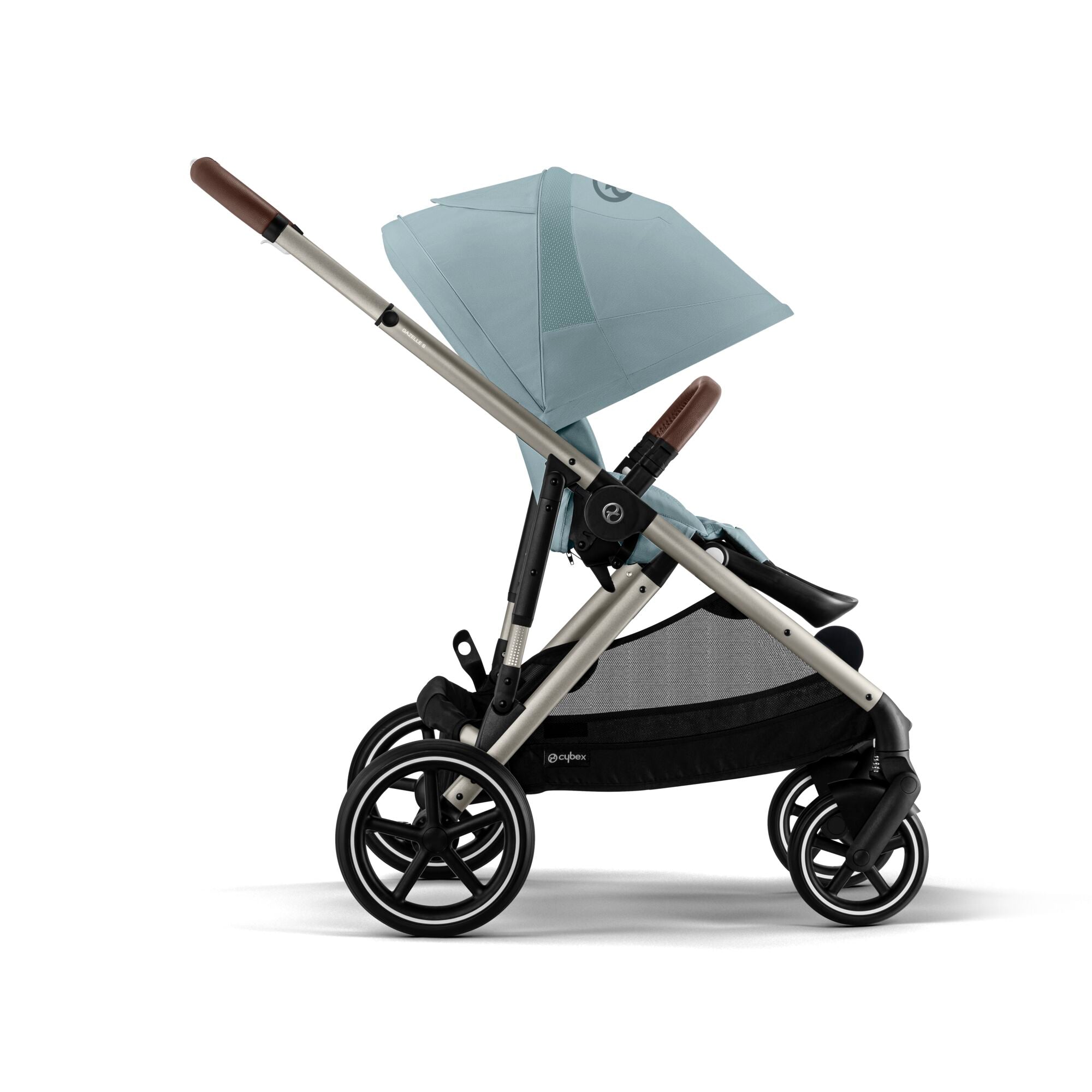 Cybex Gazelle S Luxury Bundle in Taupe/Stormy Blue