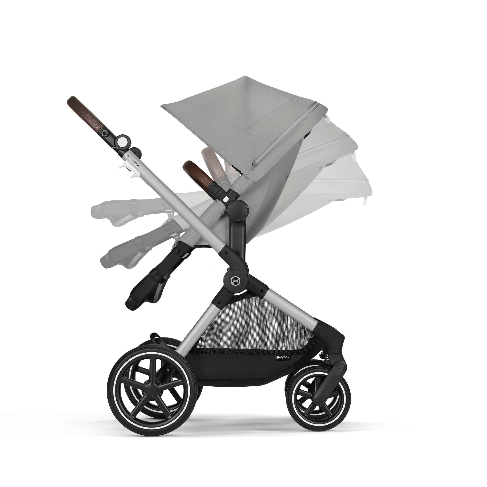 Cybex Eos Lux Essential 7 Piece Bundle in Stone Grey