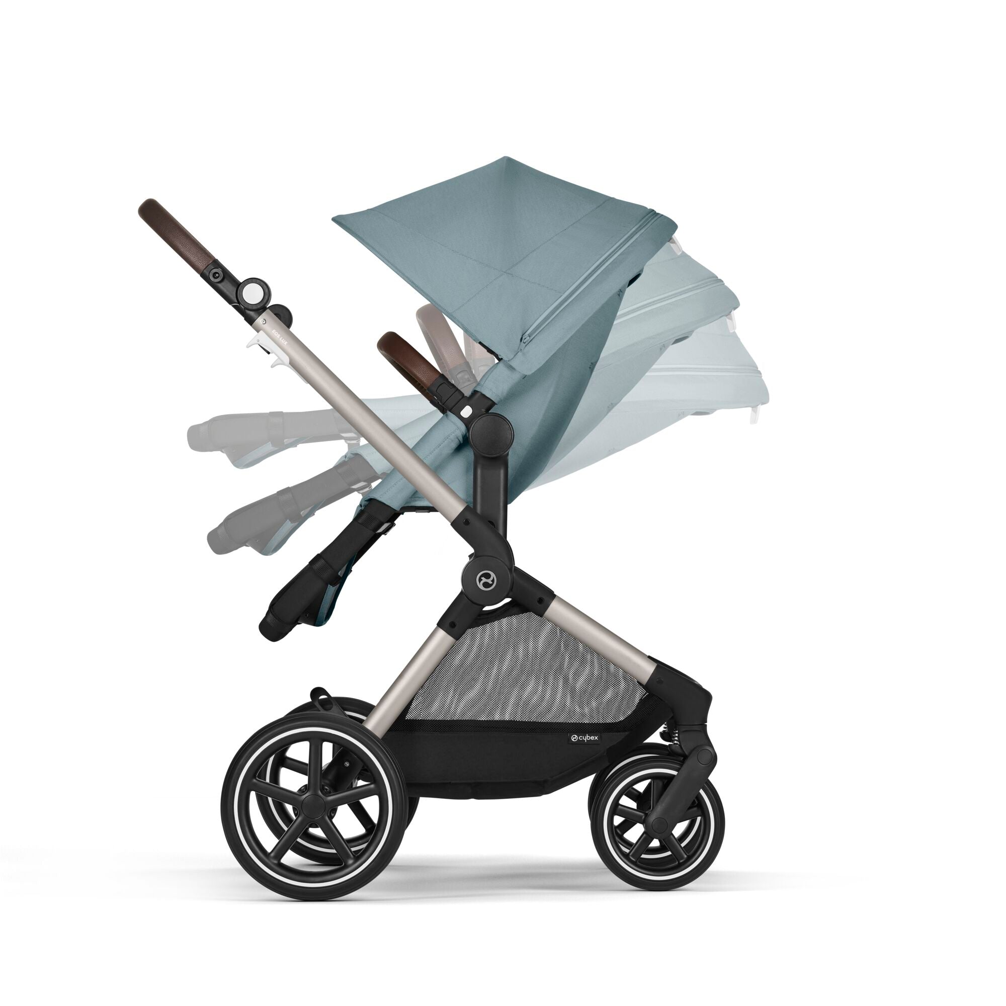 Cybex Eos Lux Stroller in Stormy Blue