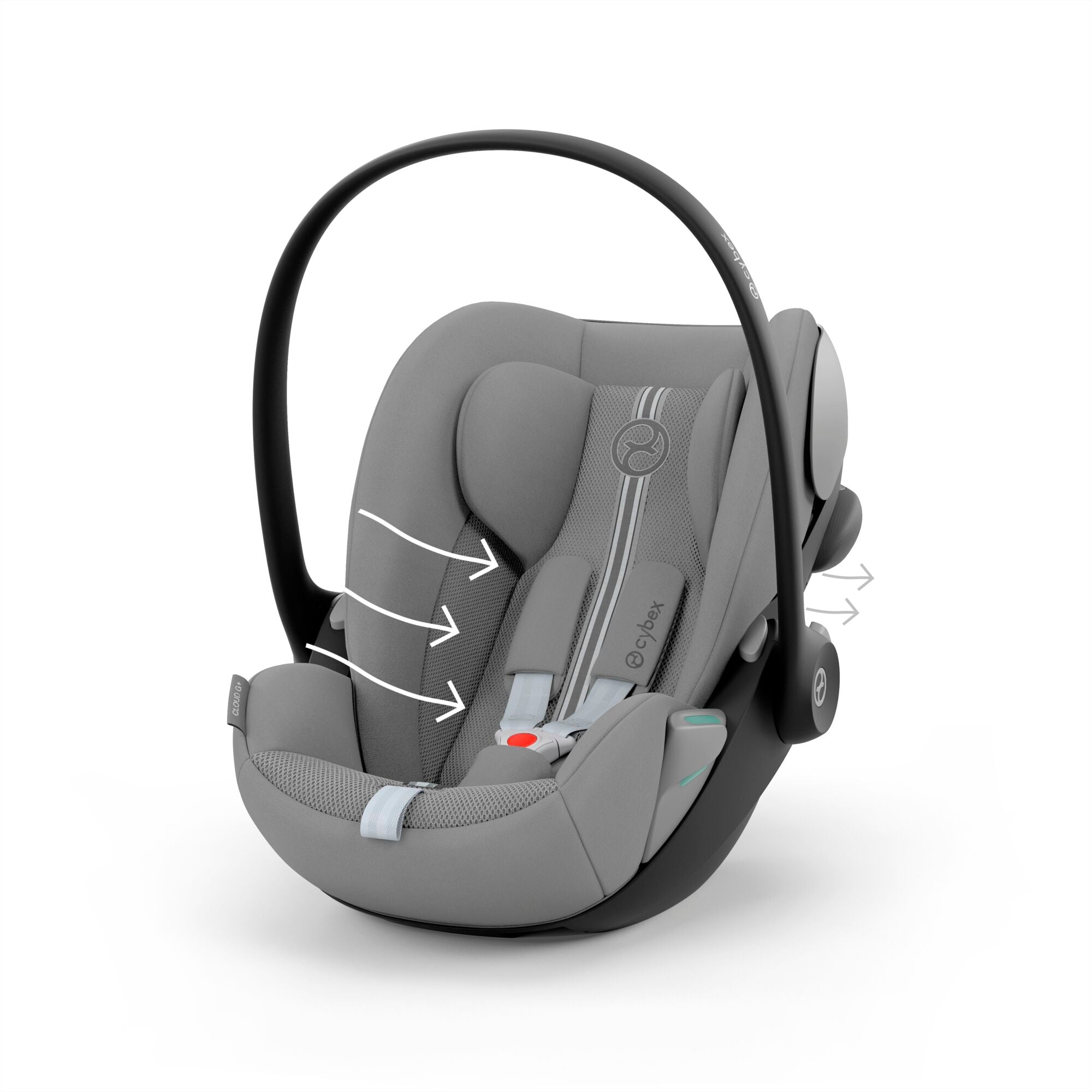 Cybex Cloud G i-Size PLUS Car Seat in Stone Grey