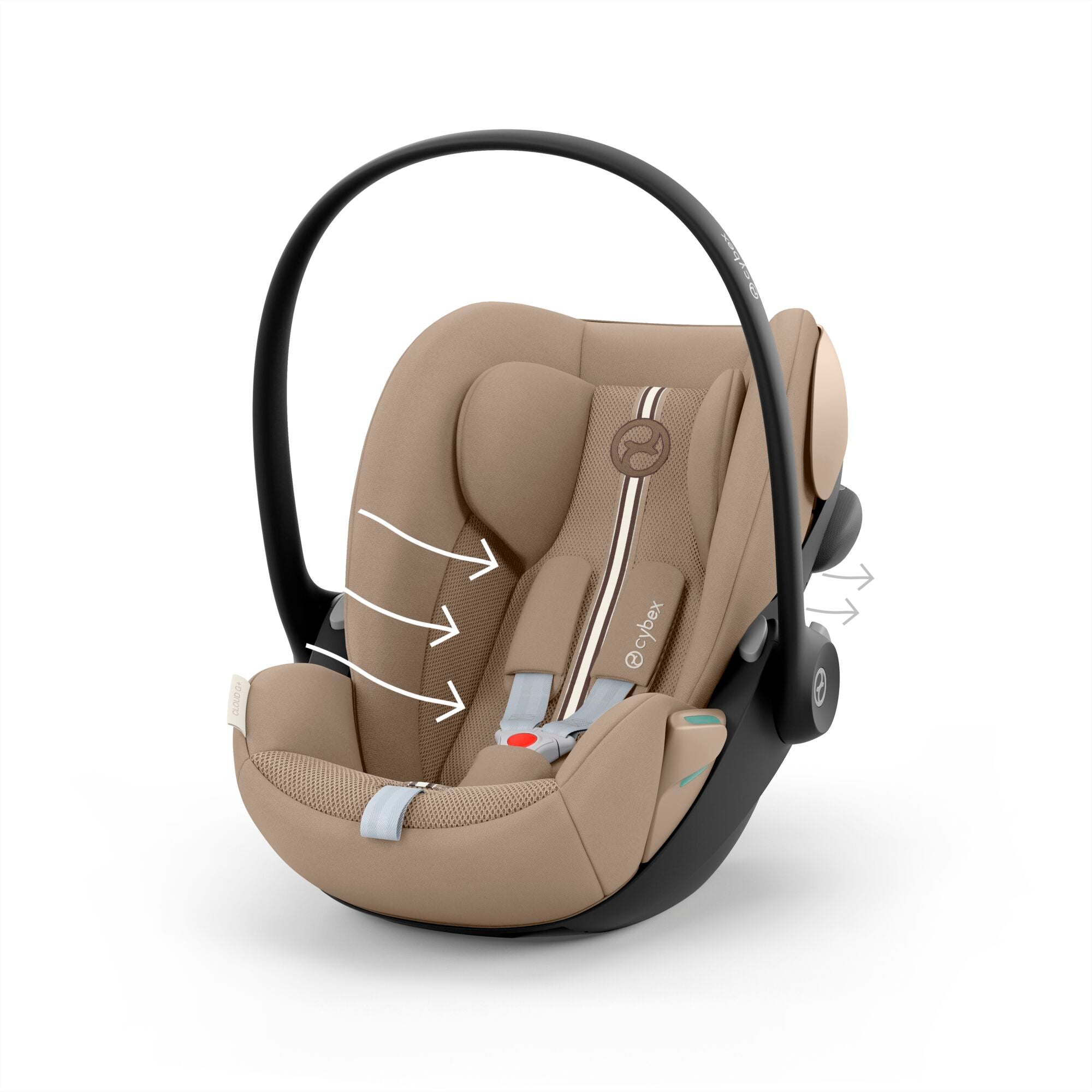 Cybex Cloud G i-Size PLUS Car Seat in Almond Beige