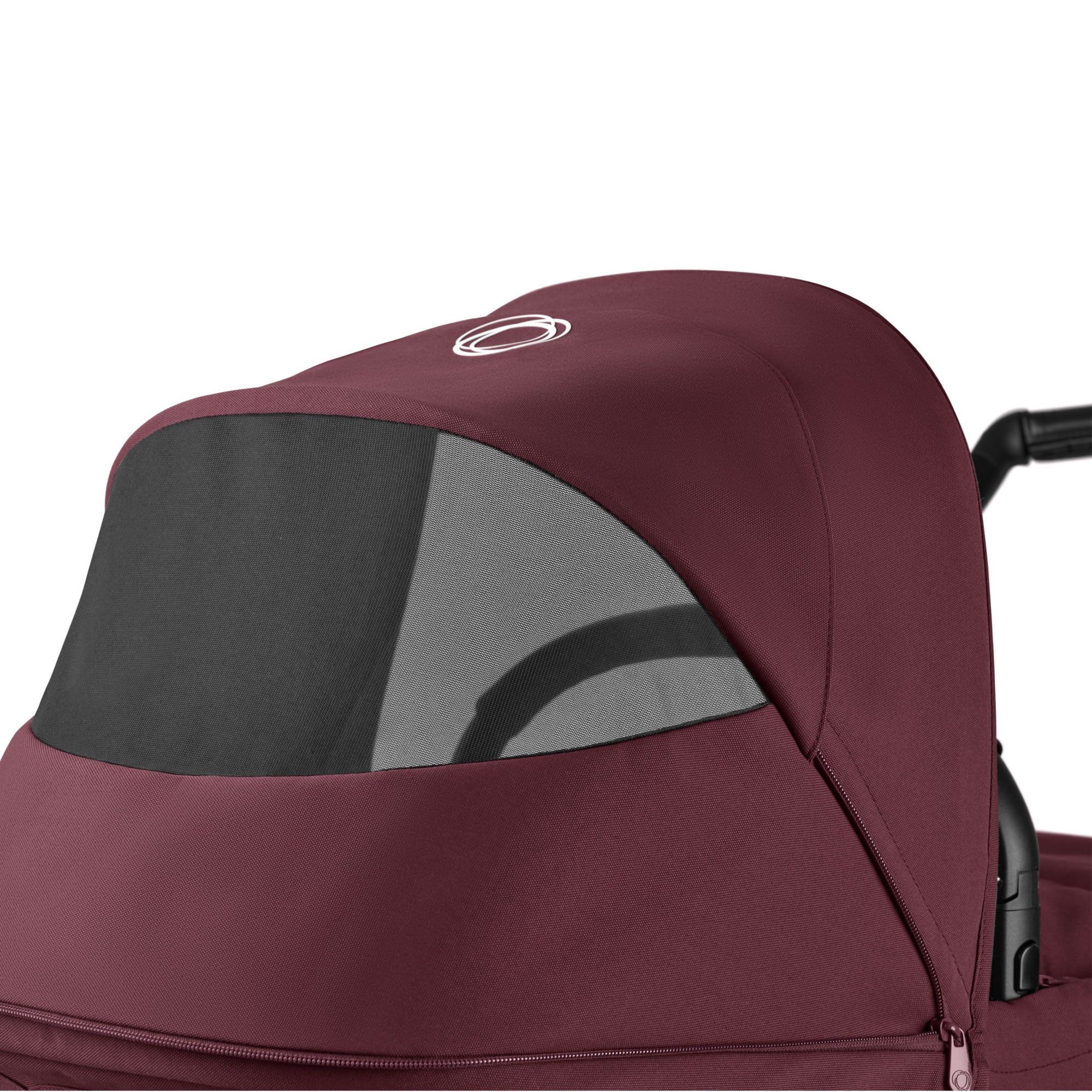 Bugaboo Dragonfly Essential Bundle - Black/Dark Cherry