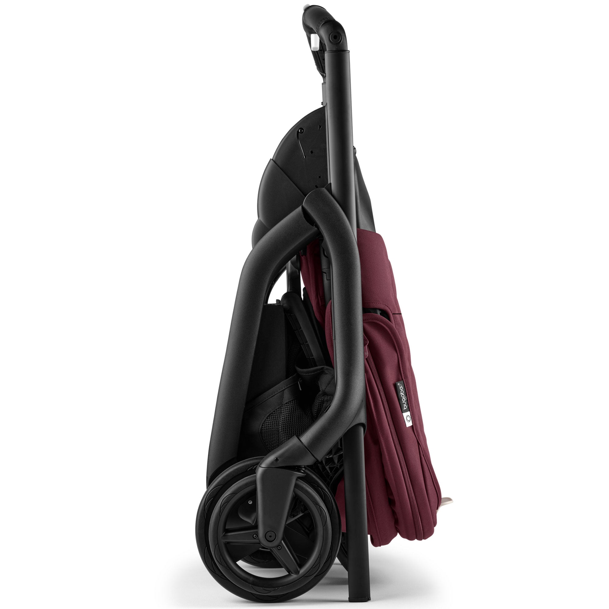 Bugaboo Dragonfly Complete Pushchair - Black/Dark Cherry