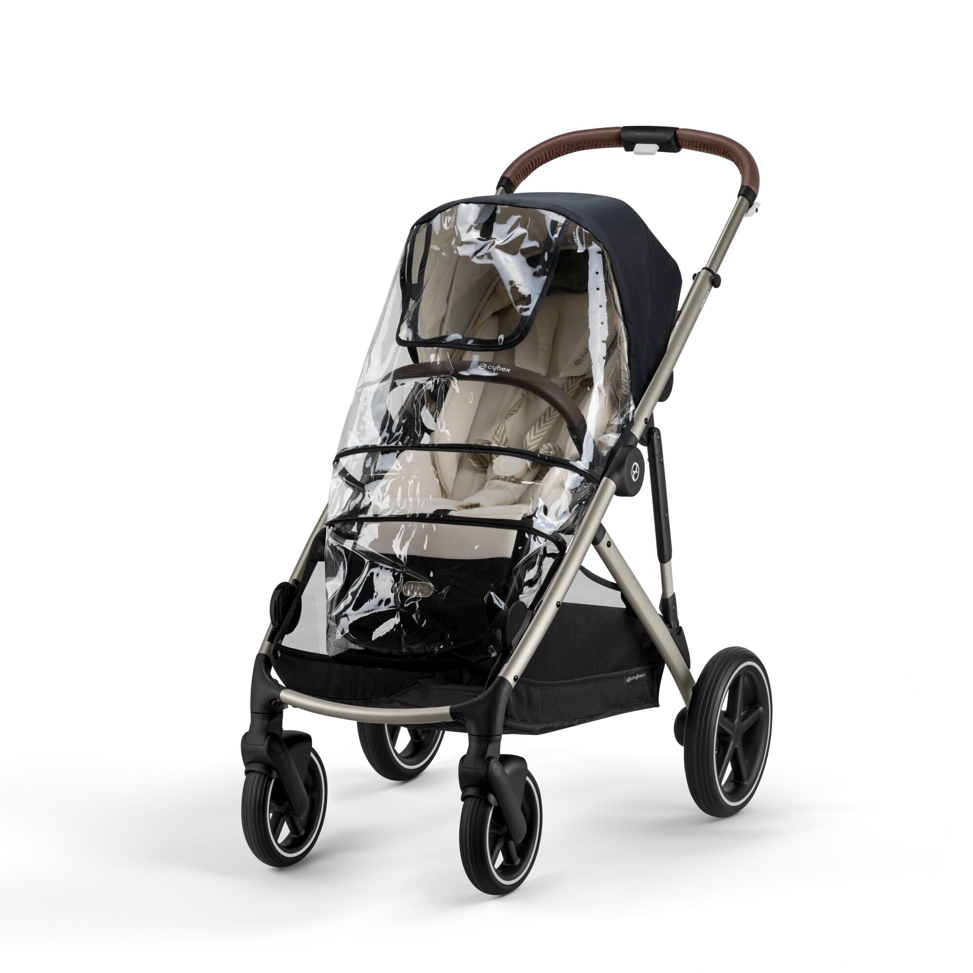 Cybex Gazelle S Luxury Bundle in Taupe/Stormy Blue