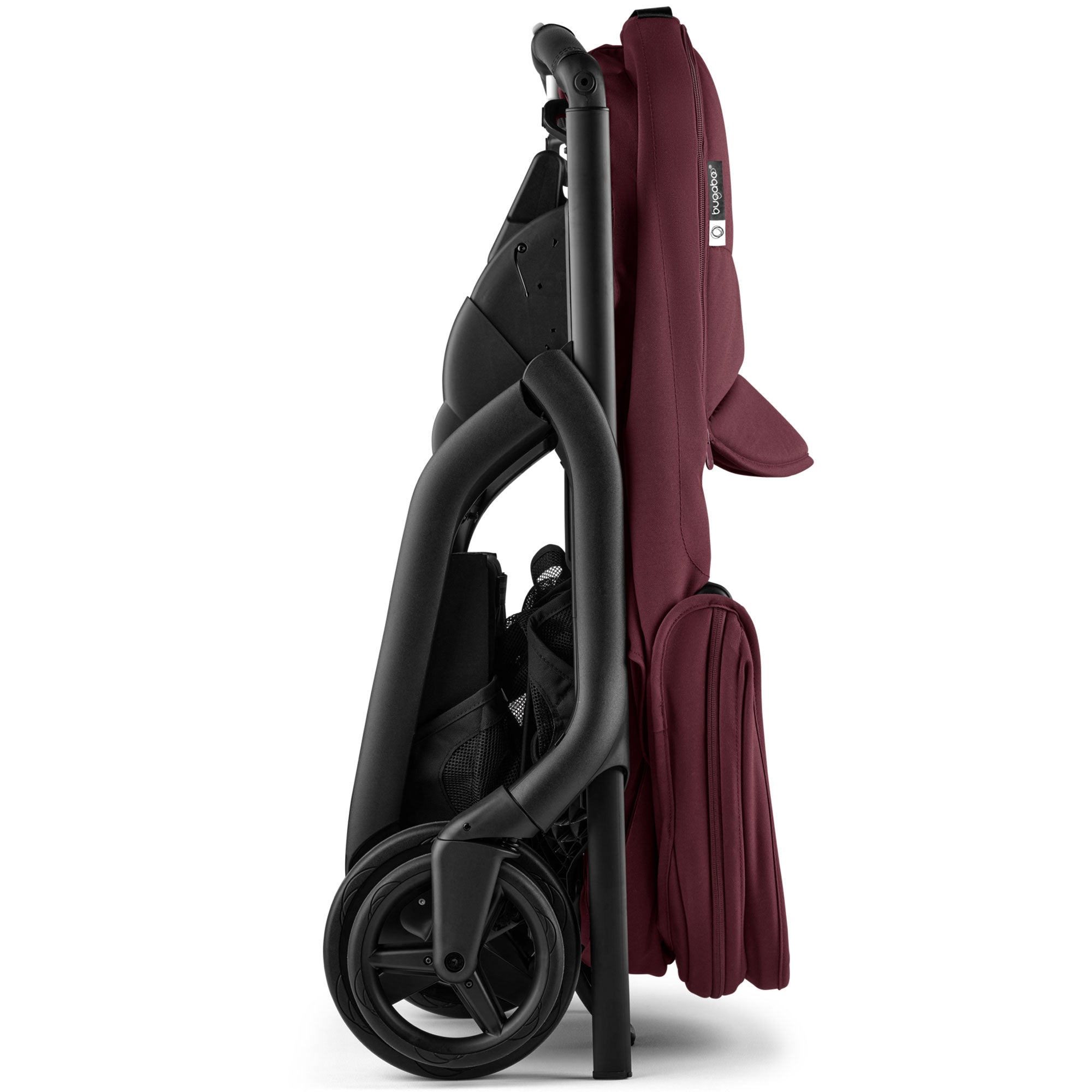 Bugaboo Dragonfly Essential Bundle - Black/Dark Cherry