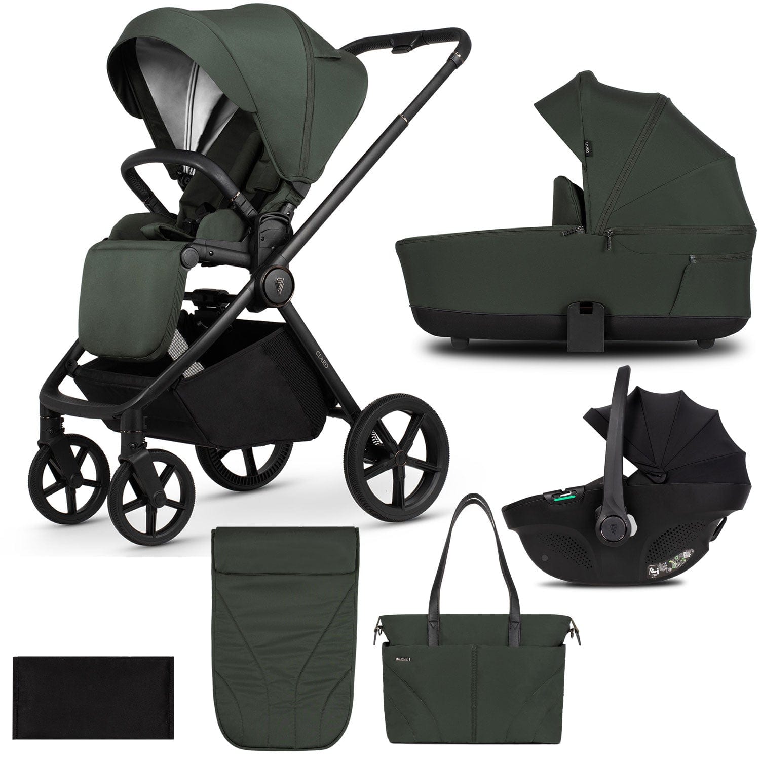 Venicci Claro 3 in 1 Travel System in Forest