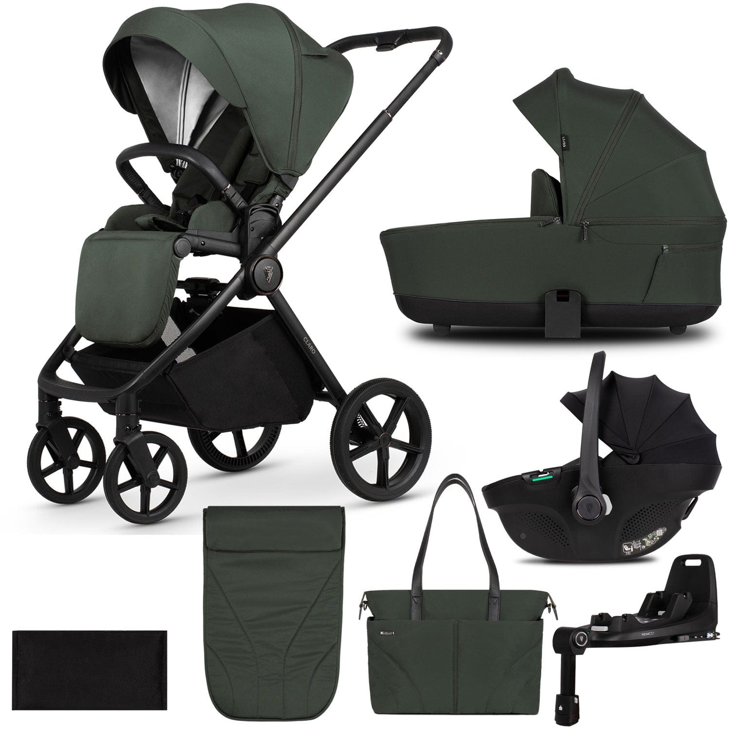 Venicci Claro 3 in 1 Travel System in Forest