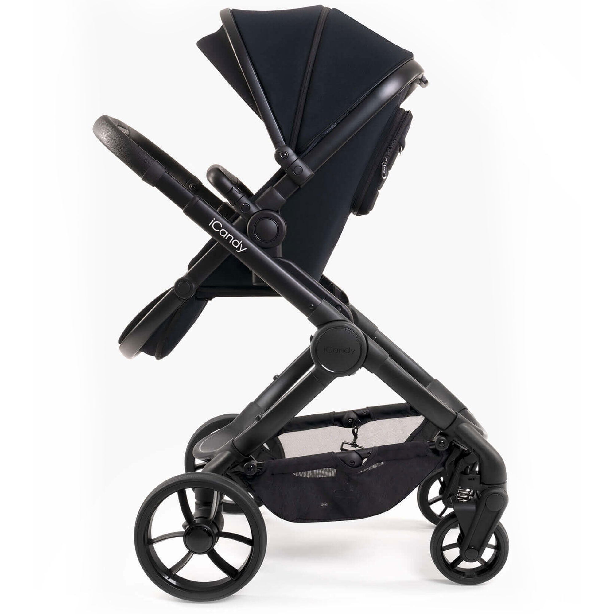 iCandy Peach 7 Complete Bundle with COCOON Car Seat in Black