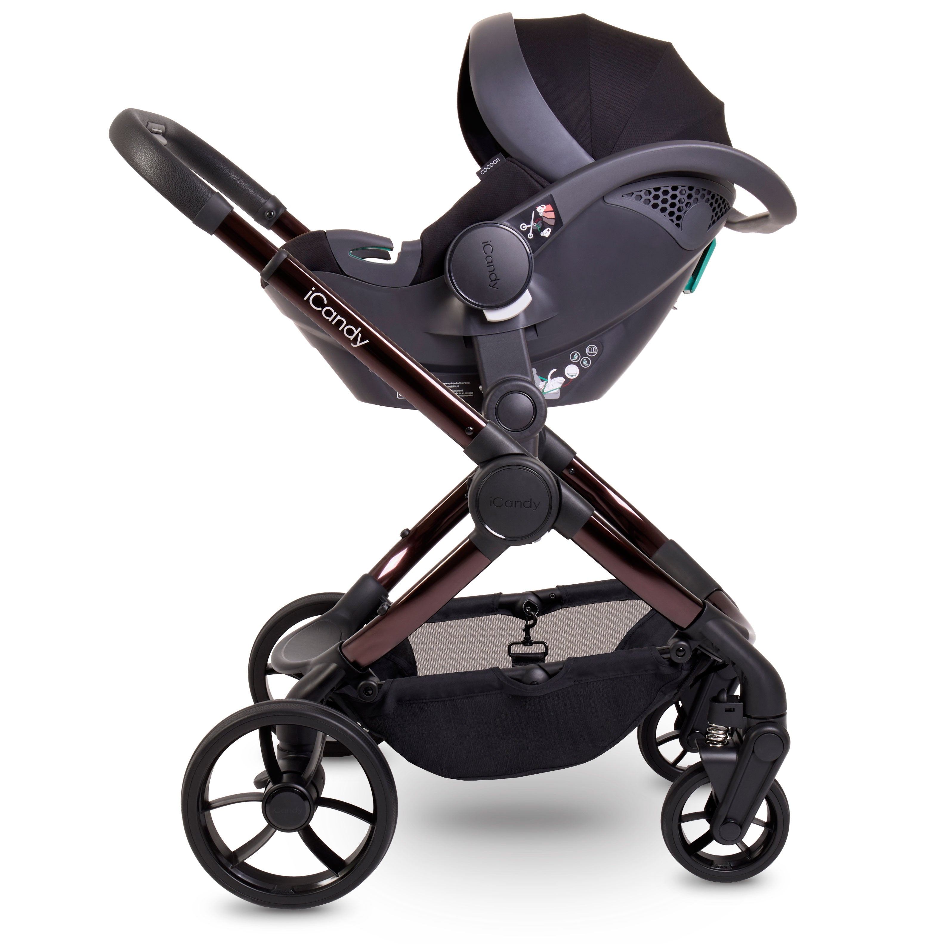 iCandy Peach 7 Complete Bundle with COCOON Car Seat in Coco