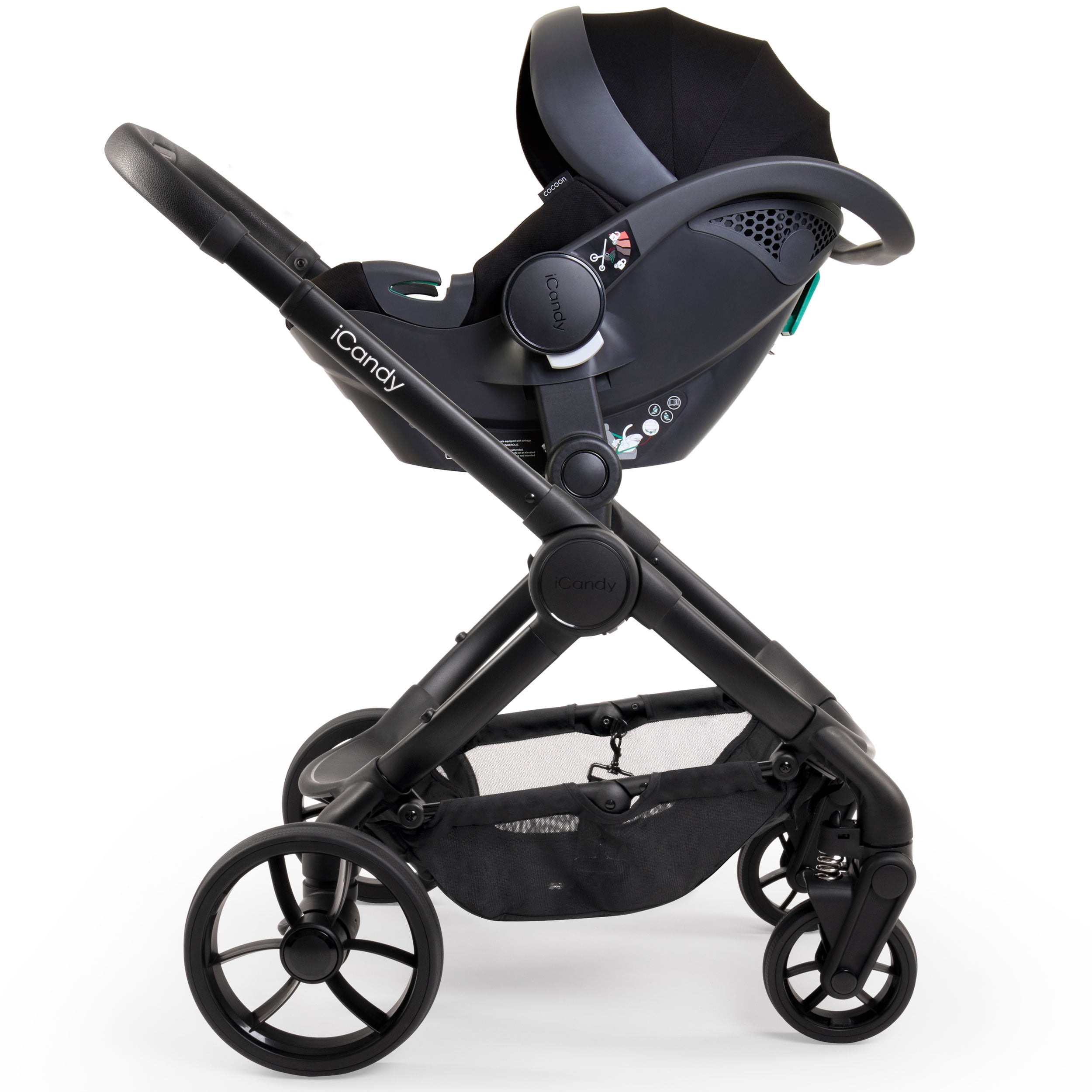 iCandy Peach 7 Complete Bundle with COCOON Car Seat in Ivy