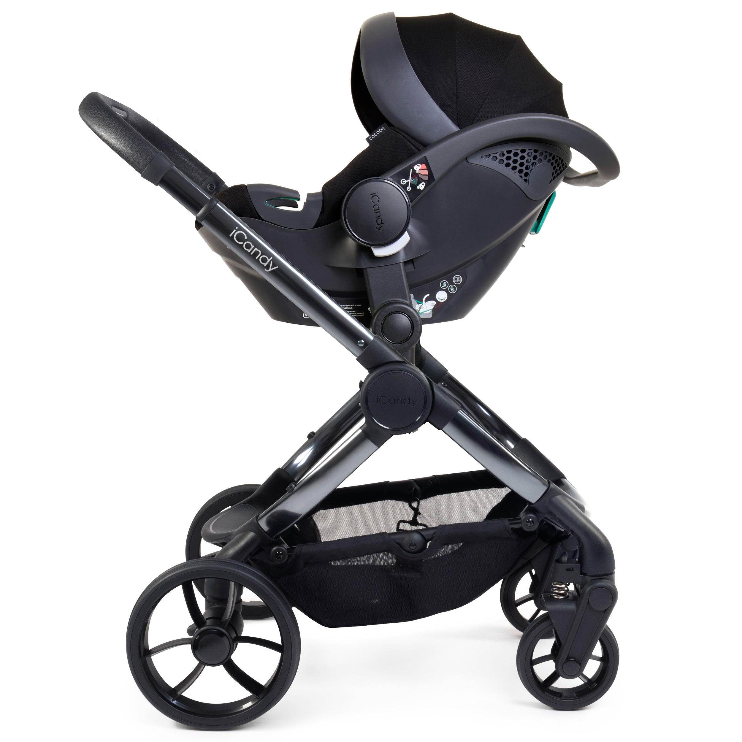 iCandy Peach 7 Complete Bundle with COCOON Car Seat in Cobalt