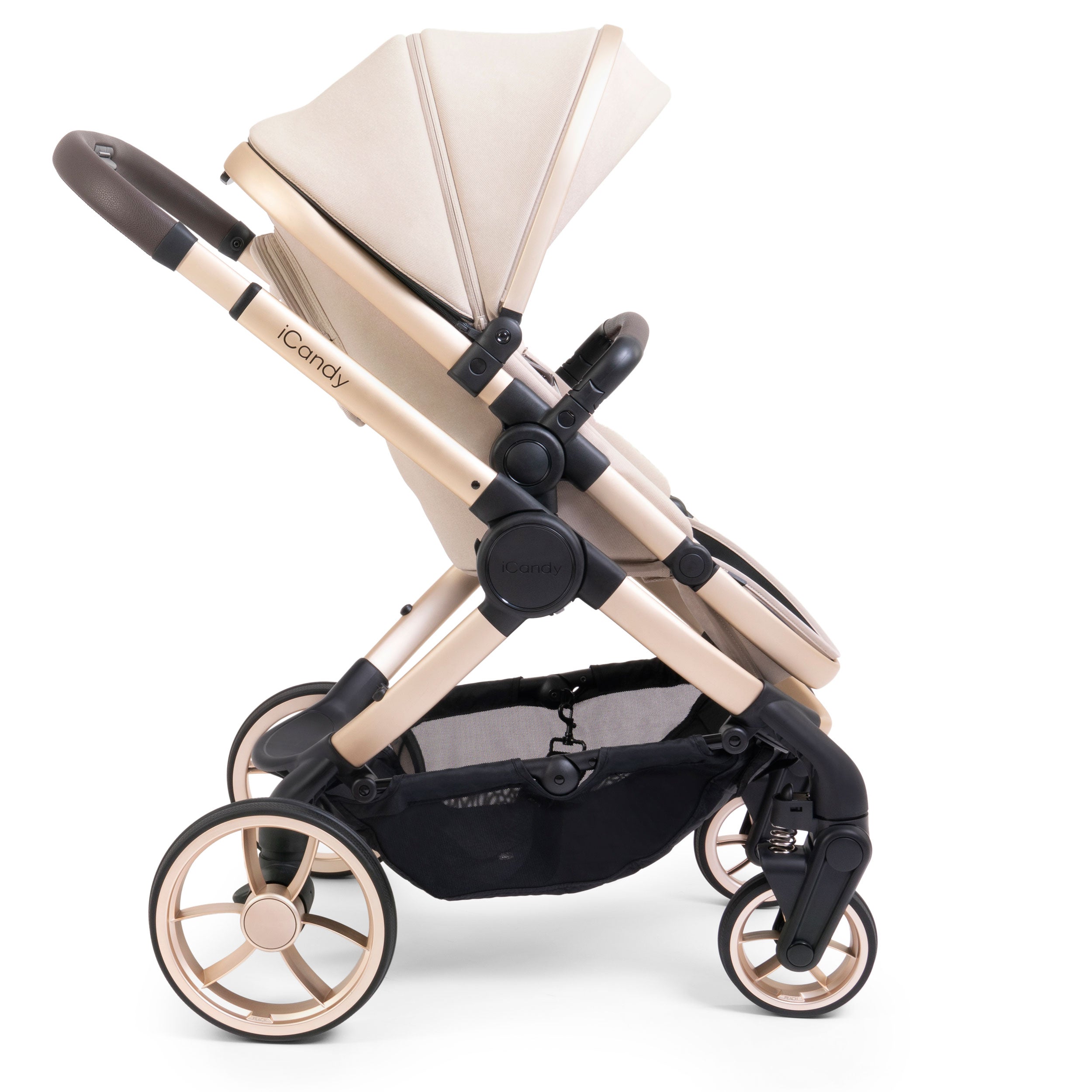 iCandy Peach 7 Complete Bundle with COCOON Car Seat in Biscotti