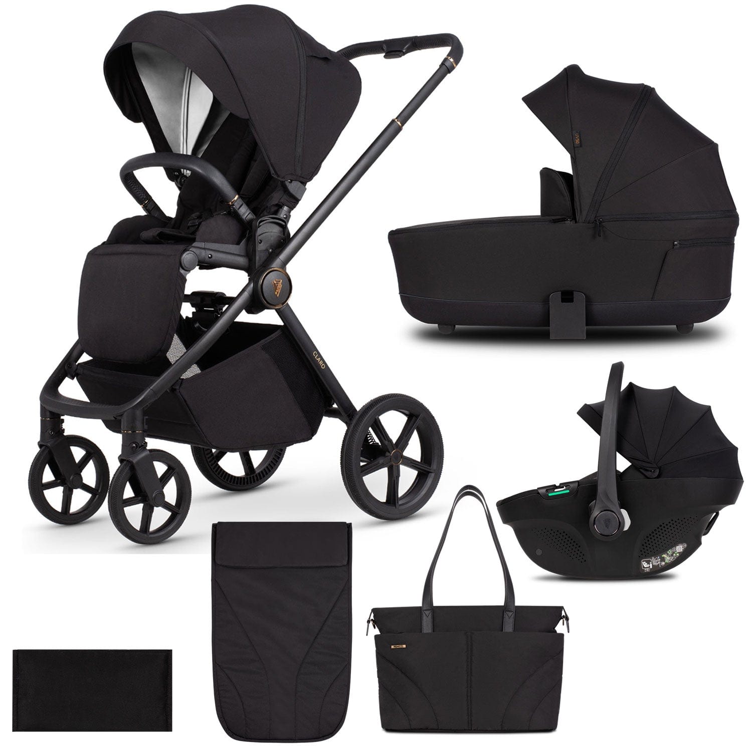 Venicci Claro 3 in 1 Travel System in Noir