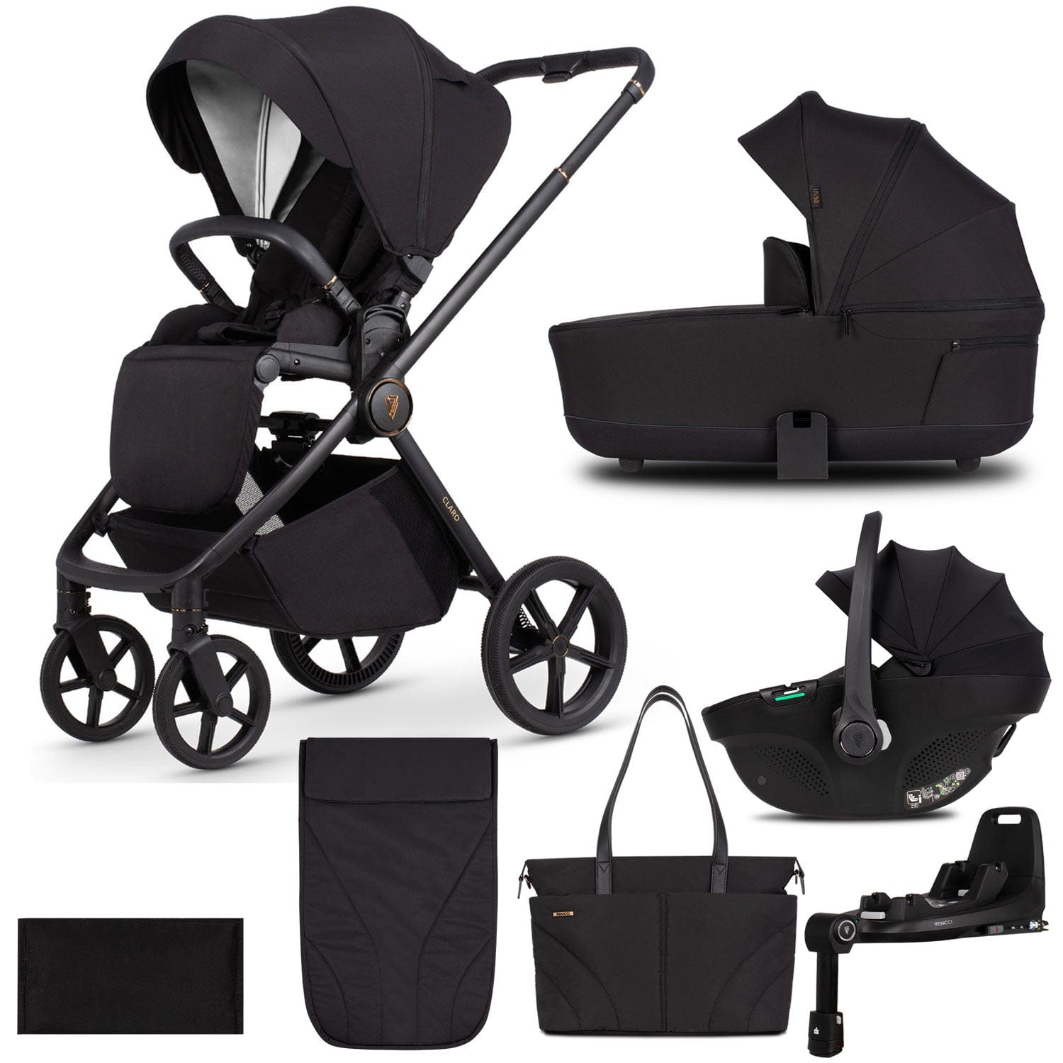 Venicci Claro 3 in 1 Travel System in Noir