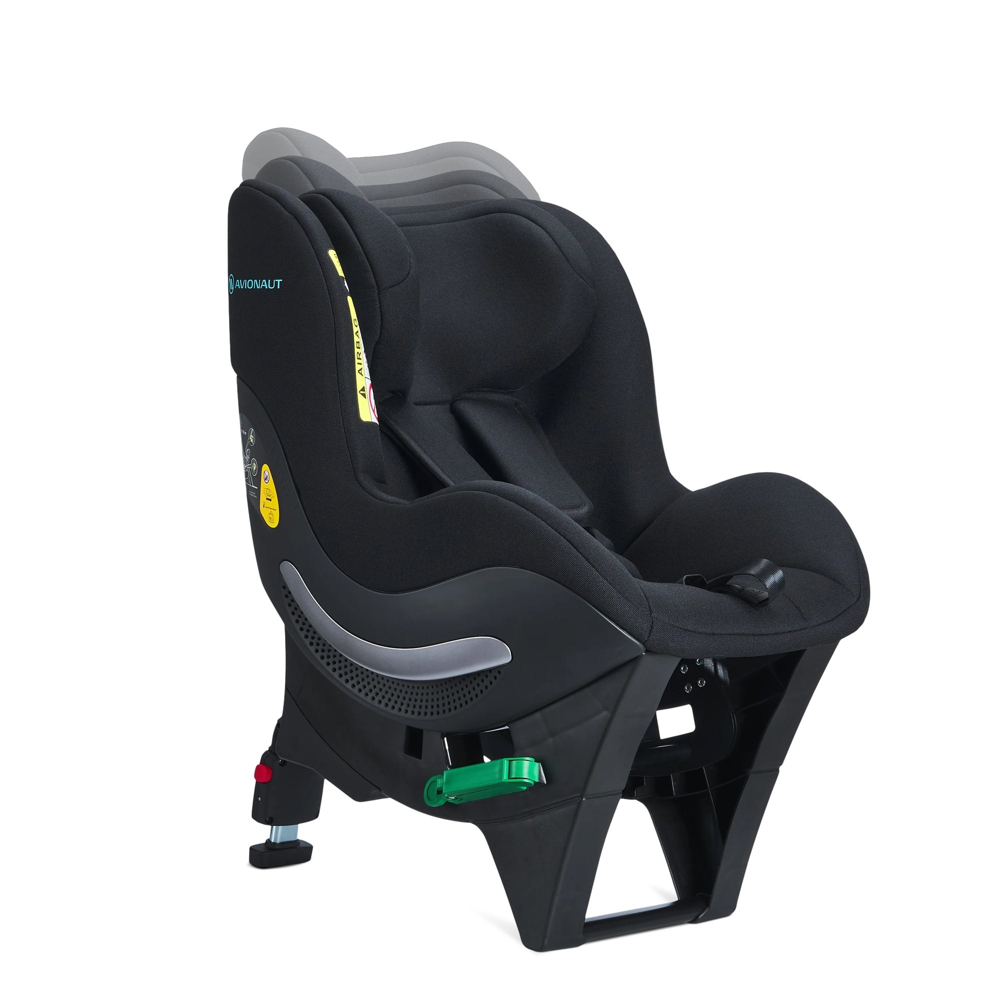 Avionaut Sky Q Smart Extended Rear Facing Car Seat in Black