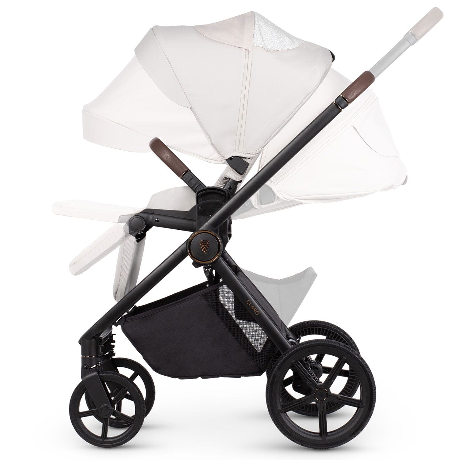 Venicci Claro 3 in 1 Travel System in Vanilla