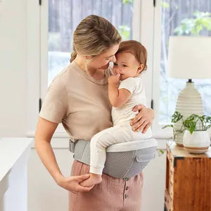 Ergobaby Alta 2-in-1 Hip Seat & Carrier in Pearl Grey