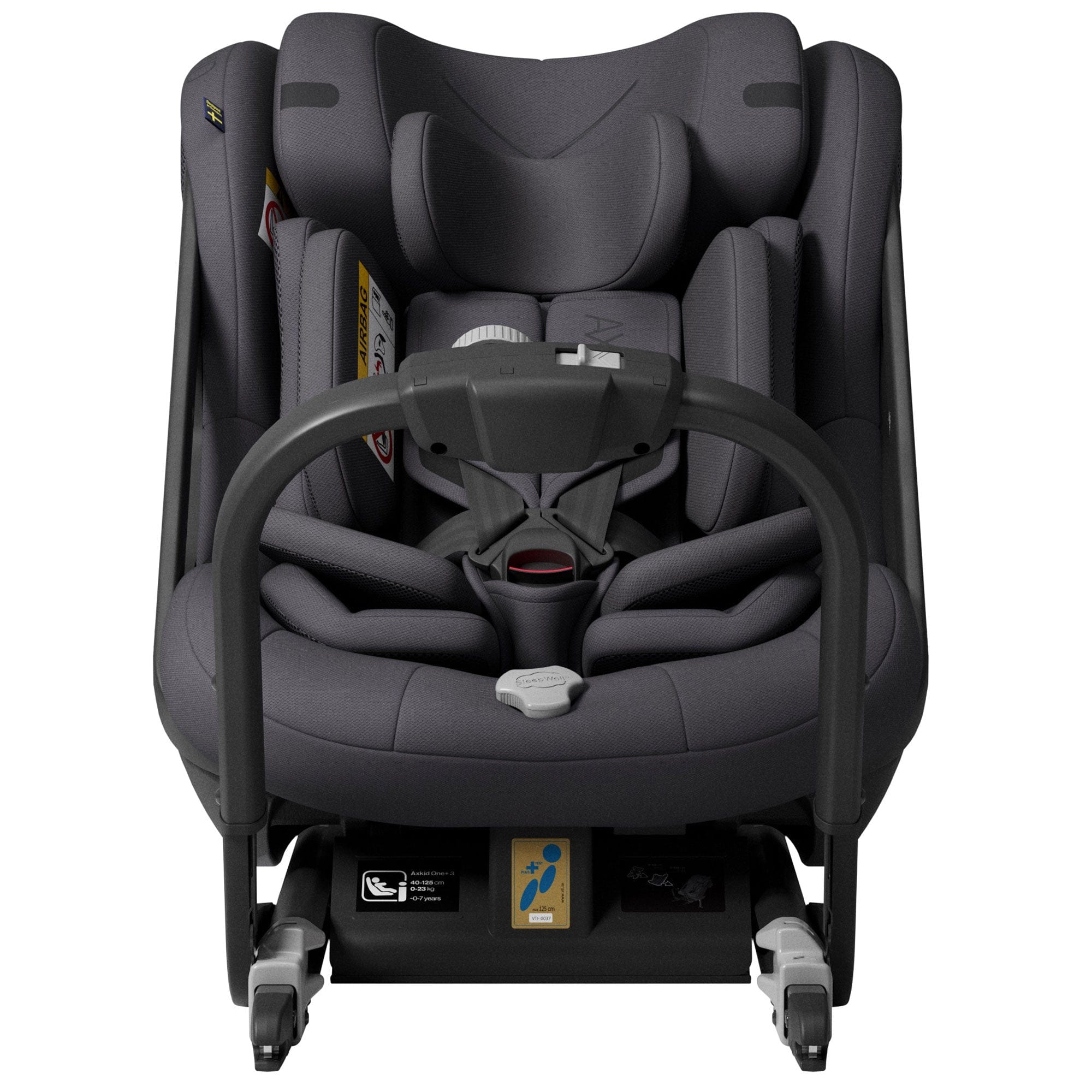 Axkid One 3+ | Arctic Mist Grey Extended Rear Facing Car Seats 25120240 7350150971907