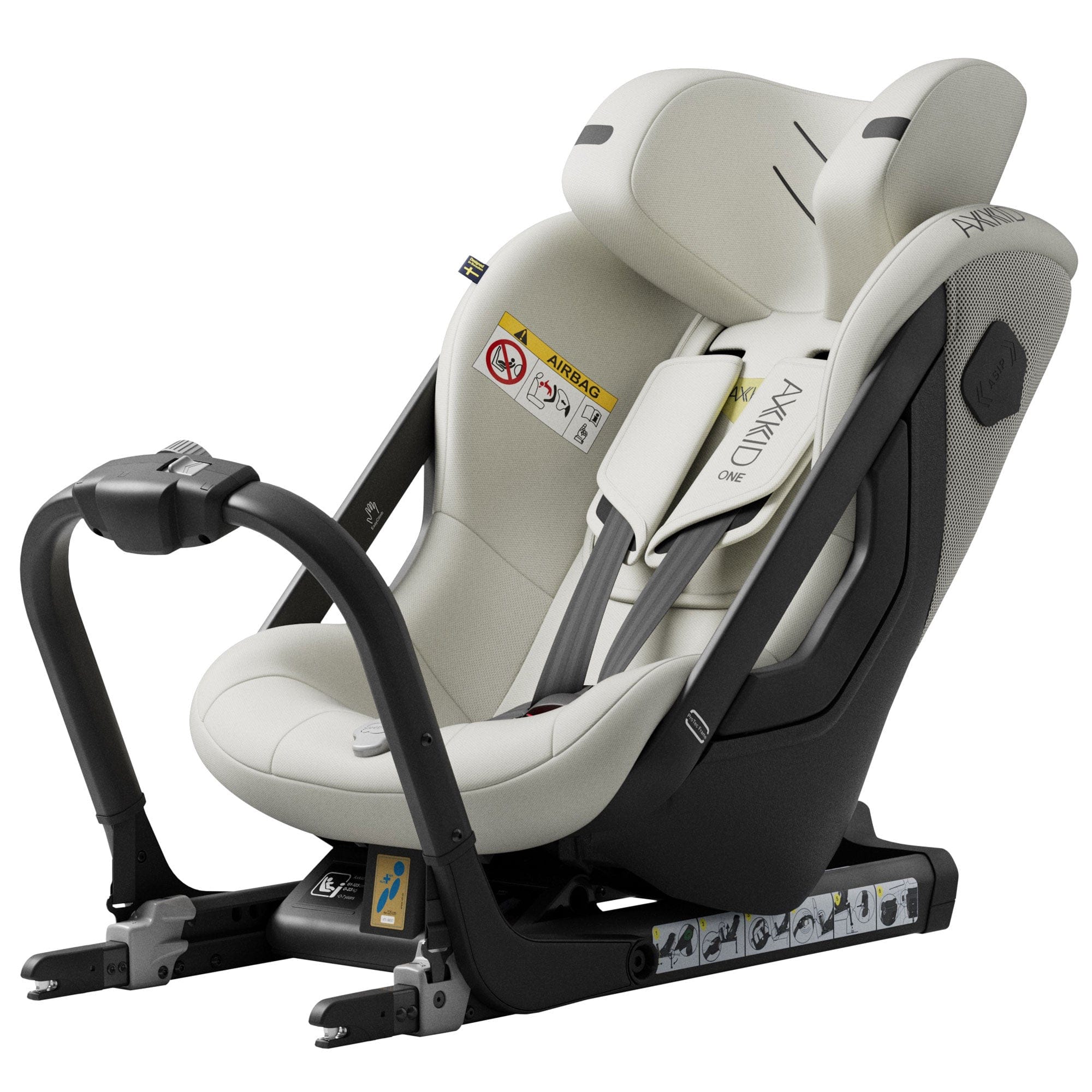 Axkid One 3 - Beach Grass Beige Extended Rear Facing Car Seats 25110243 7350150971860