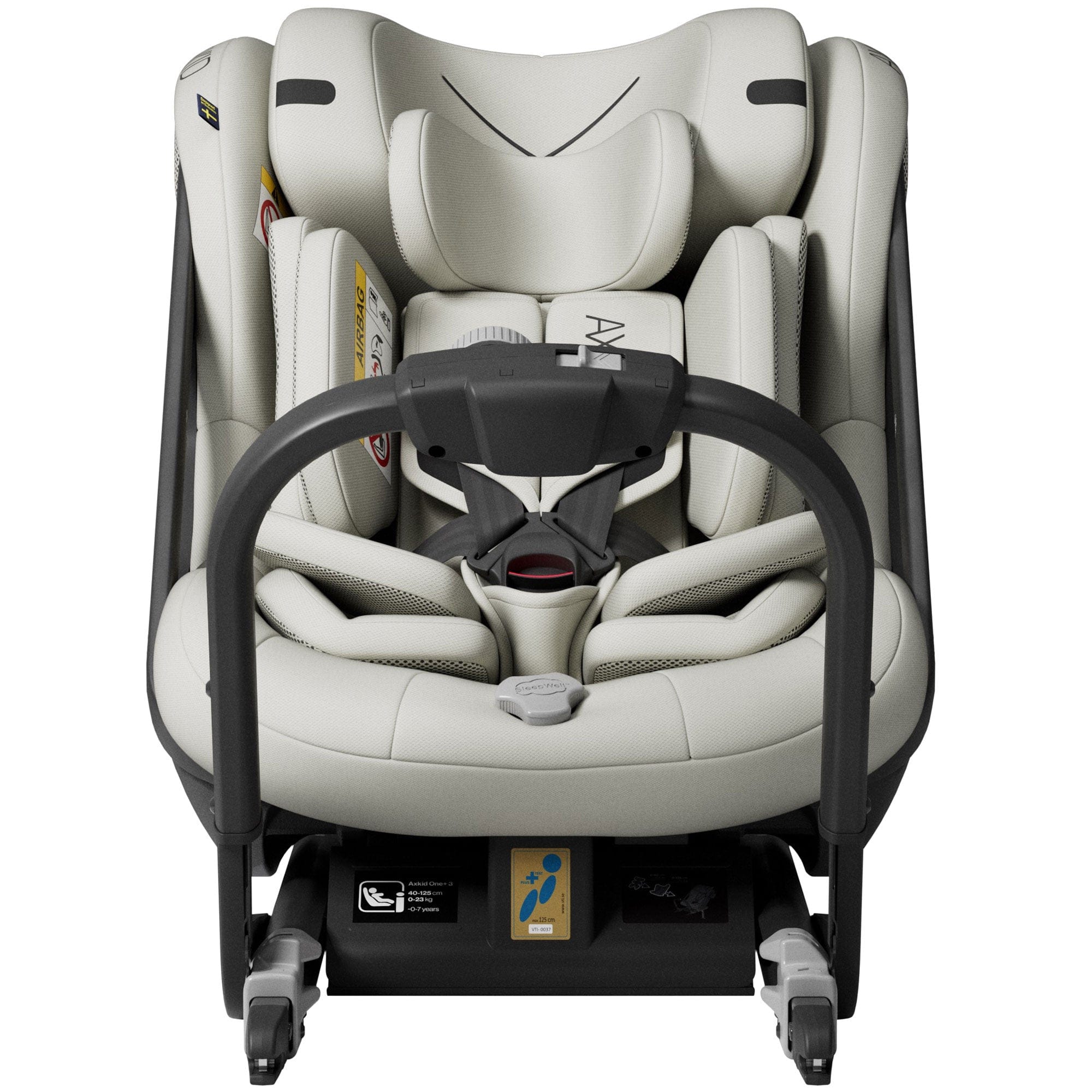 Axkid One 3+ | Beach Grass Beige Extended Rear Facing Car Seats 25120243 7350150971938