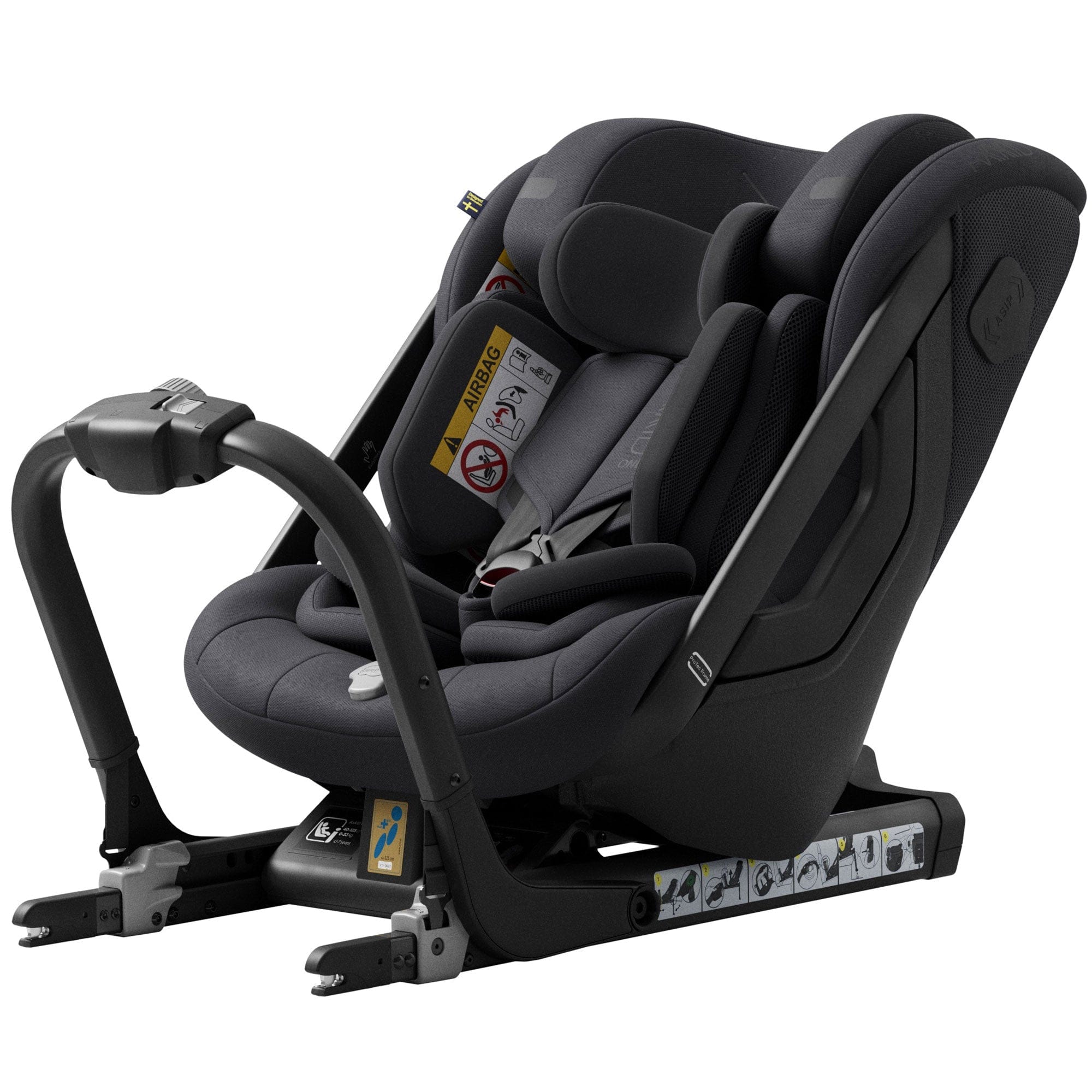 Axkid One 3+ | Coastal Storm Black Extended Rear Facing Car Seats 25120239 7350150971891