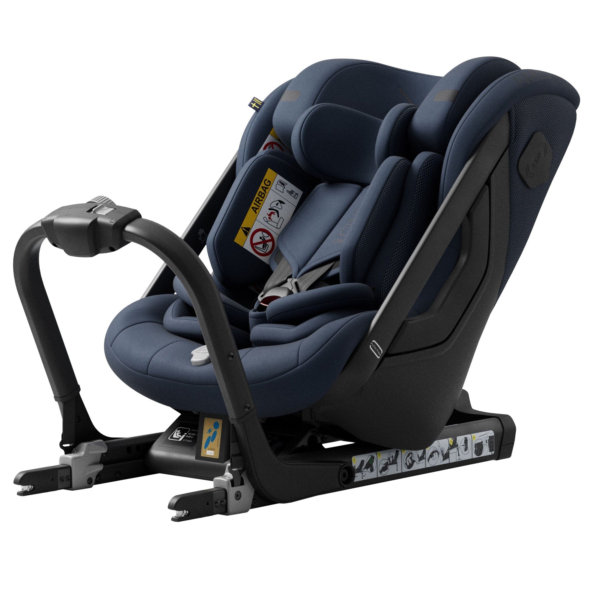 Axkid One 3+ | Glacier Lake Blue Extended Rear Facing Car Seats 25120241 7350150971914