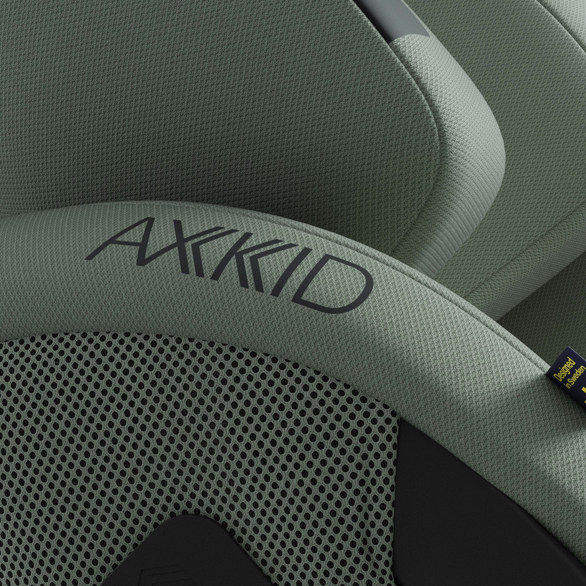 Axkid One 3+ | Nordic Bloom Green Extended Rear Facing Car Seats 25120242 7350150971921