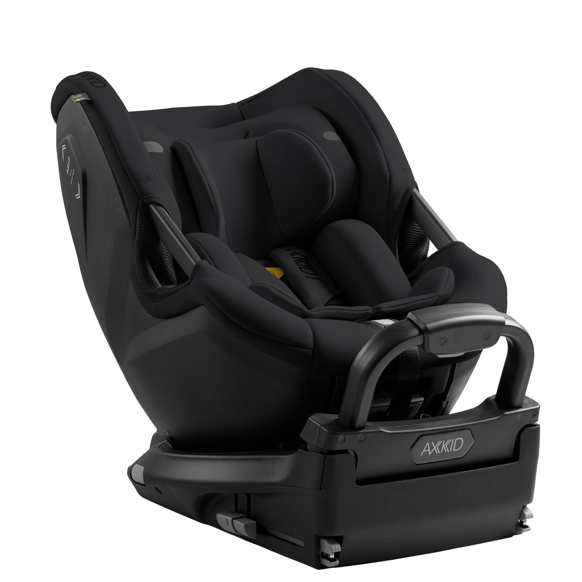 Axkid Spinkid 2 180 i-size Car Seat - Coastal Storm Black Swivel Car Seats 24110239 7350150972690