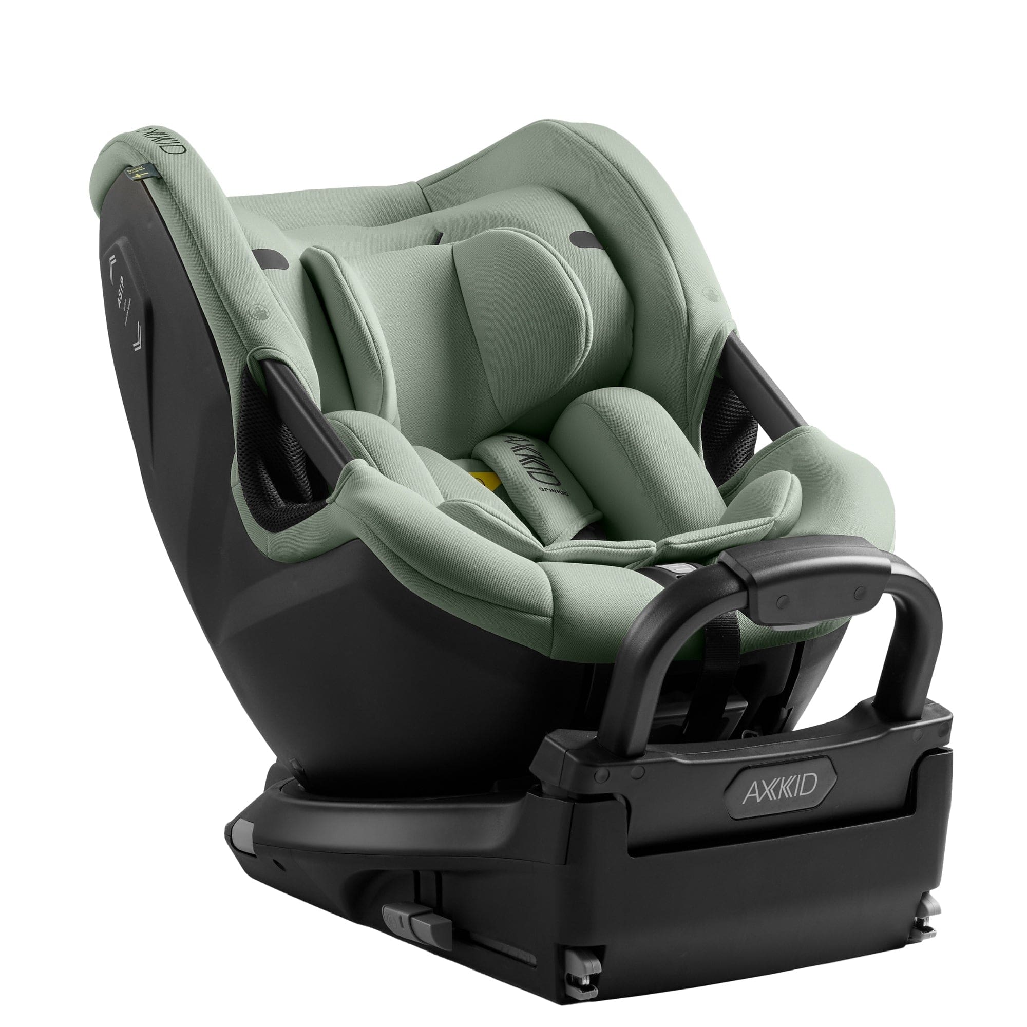 Axkid Spinkid 2 180 i-size Car Seat - Nordic Bloom Green Swivel Car Seats 24110242 7350150972720