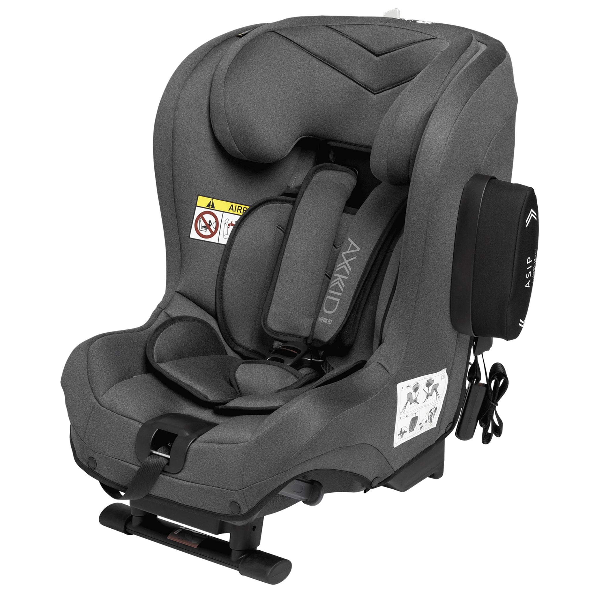 Axkid Minikid 2 Premium - Granite Melange Toddler Car Seats 22140322 7350057585931