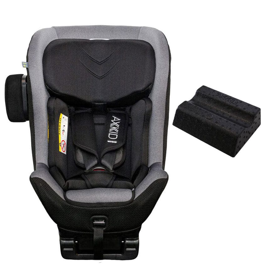 Axkid Movekid Car Seat in Granite with Free Accessory Toddler Car Seats 17159-GRA-WED 7350150970245