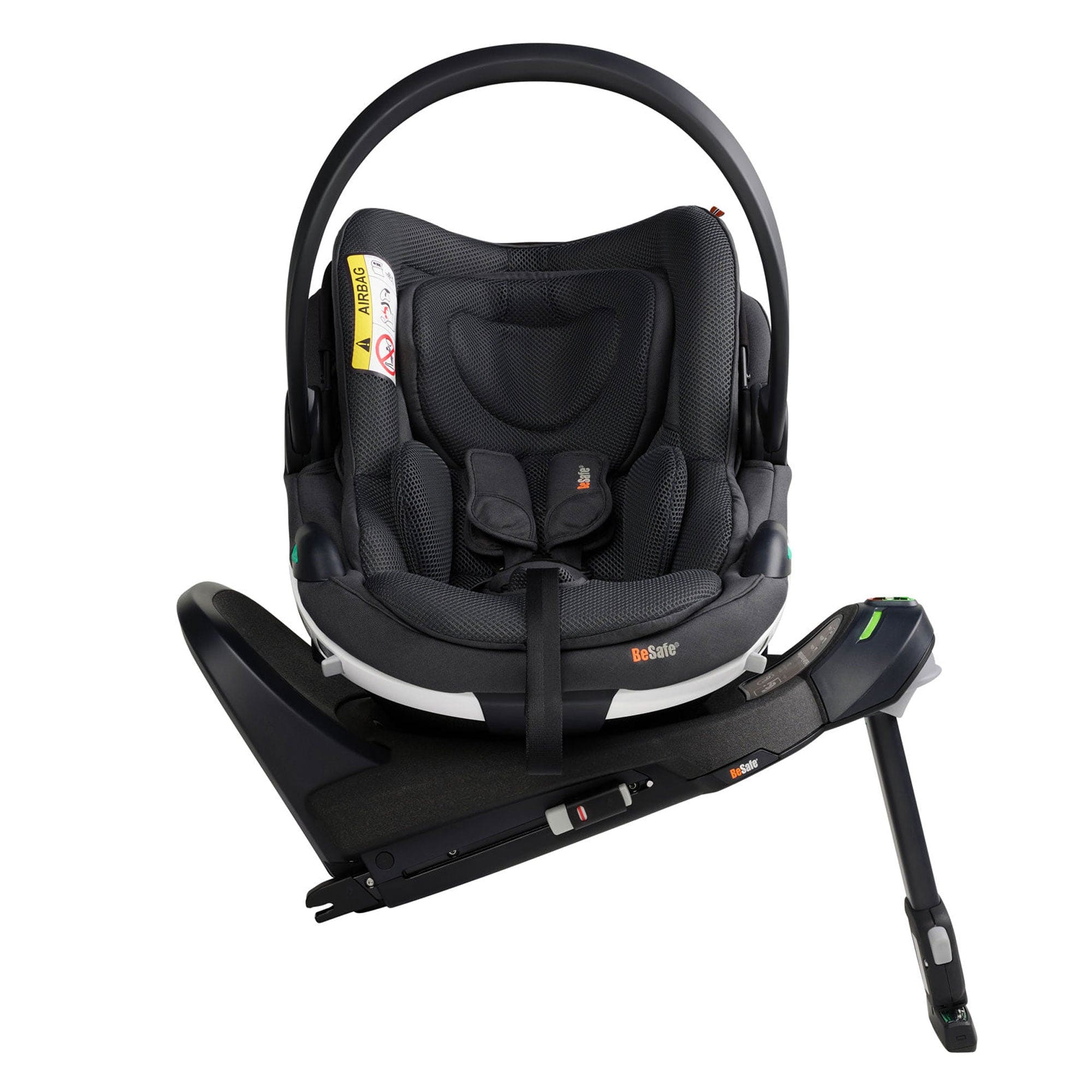 BeSafe Go Beyond Car Seat & Base (Anthracite Mesh) Toddler Car Seats 15493-ANT-MES 7072754022488