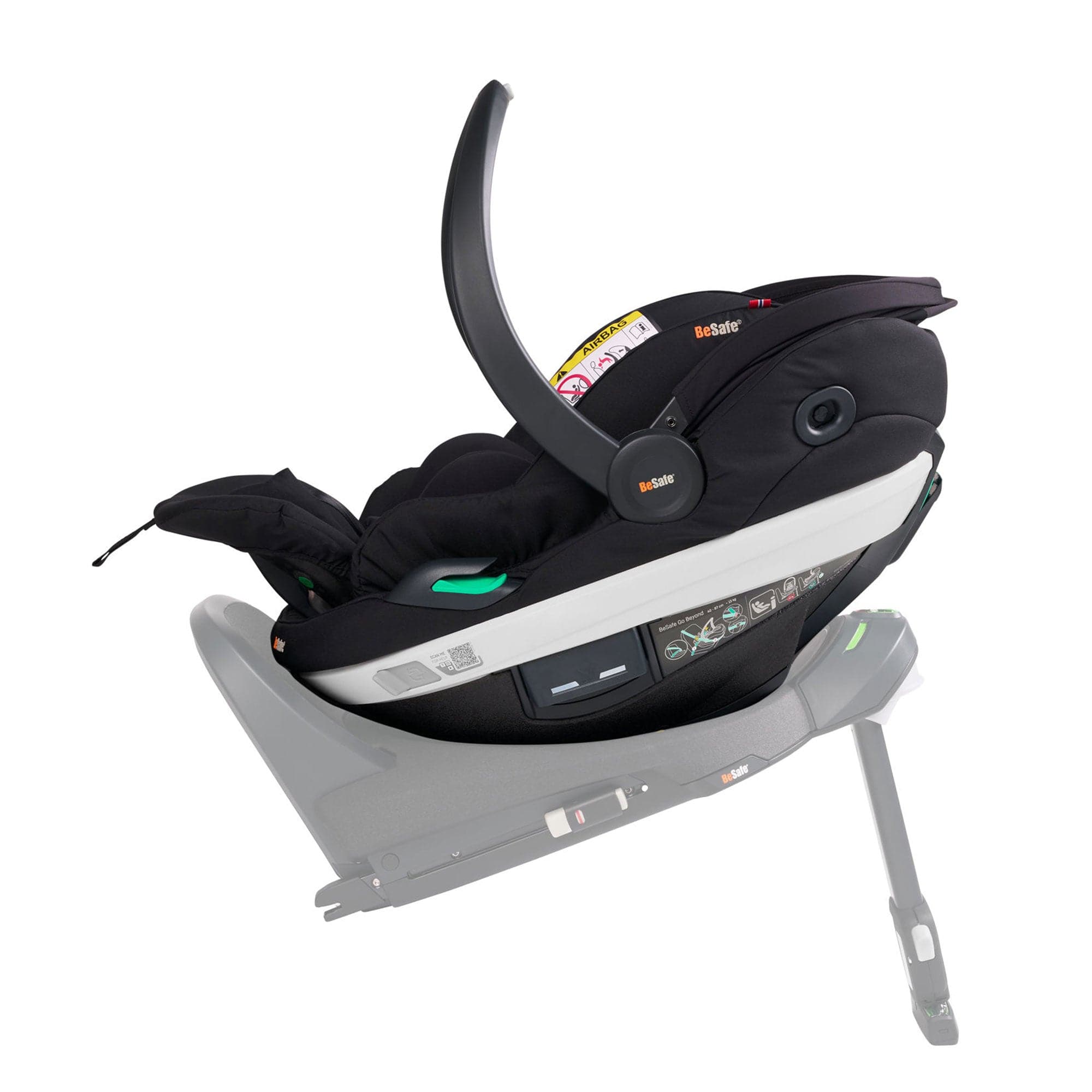 BeSafe Go Beyond Car Seat  (Black Cab) Toddler Car Seats 1036236-BlackCabFR-UK 7072754020736