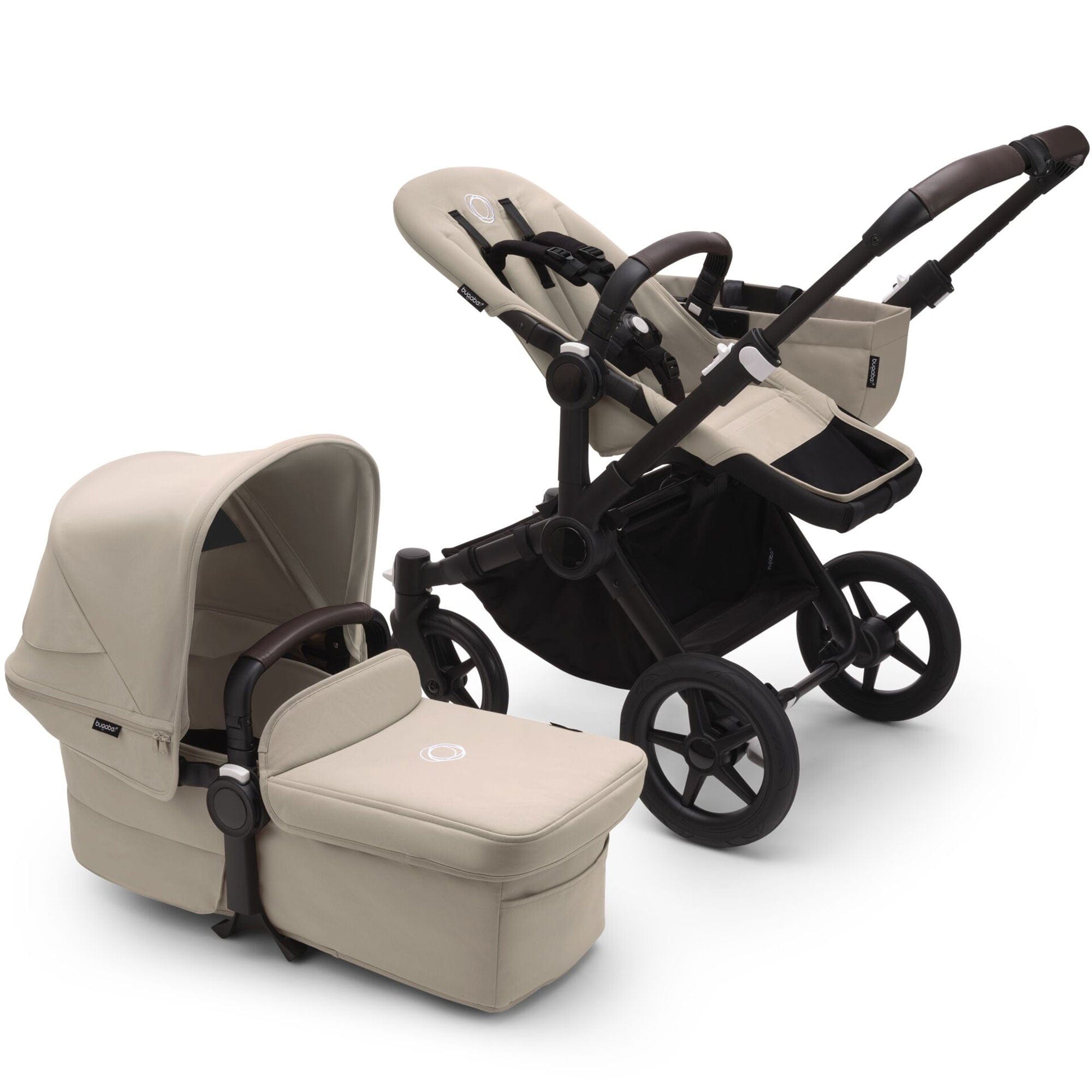 Bugaboo Donkey 5 Mono Complete in Black/Desert Taupe Baby Prams 100000056 8717447649526