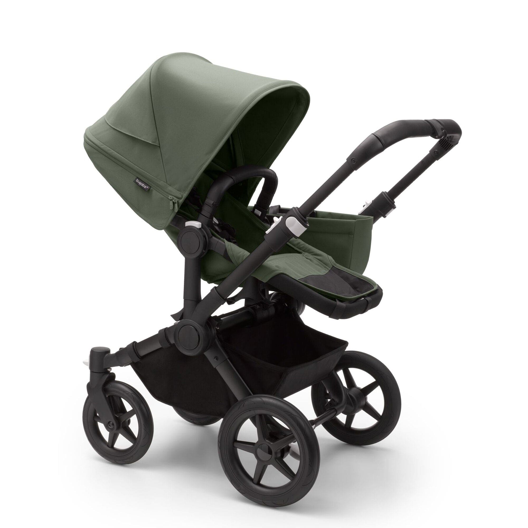 Bugaboo Donkey 5 Mono Complete in Black/Forest Green Baby Prams 100000008 8717447476214